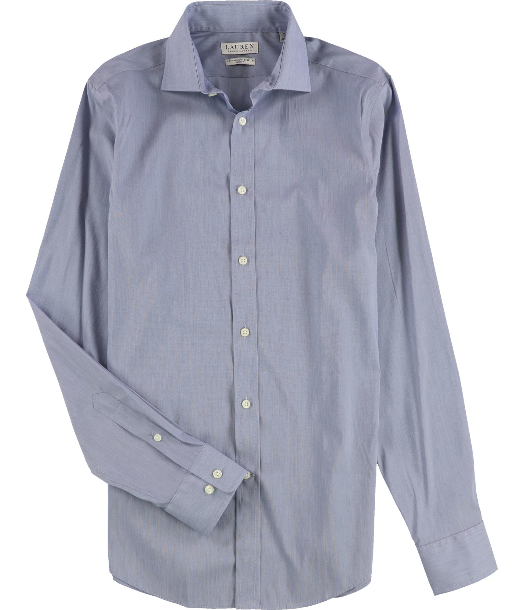 Мужская рубашка Ralph Lauren UltraFlex Stretch Slim Fit на пуговицах 10790₽