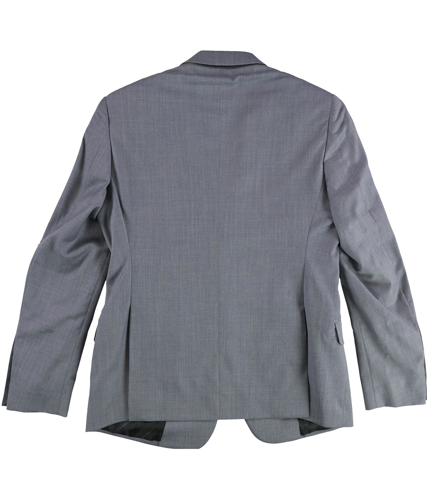 Мужской однотонный блейзер на двух пуговицах из тончайшей шерсти Armani 31990₽