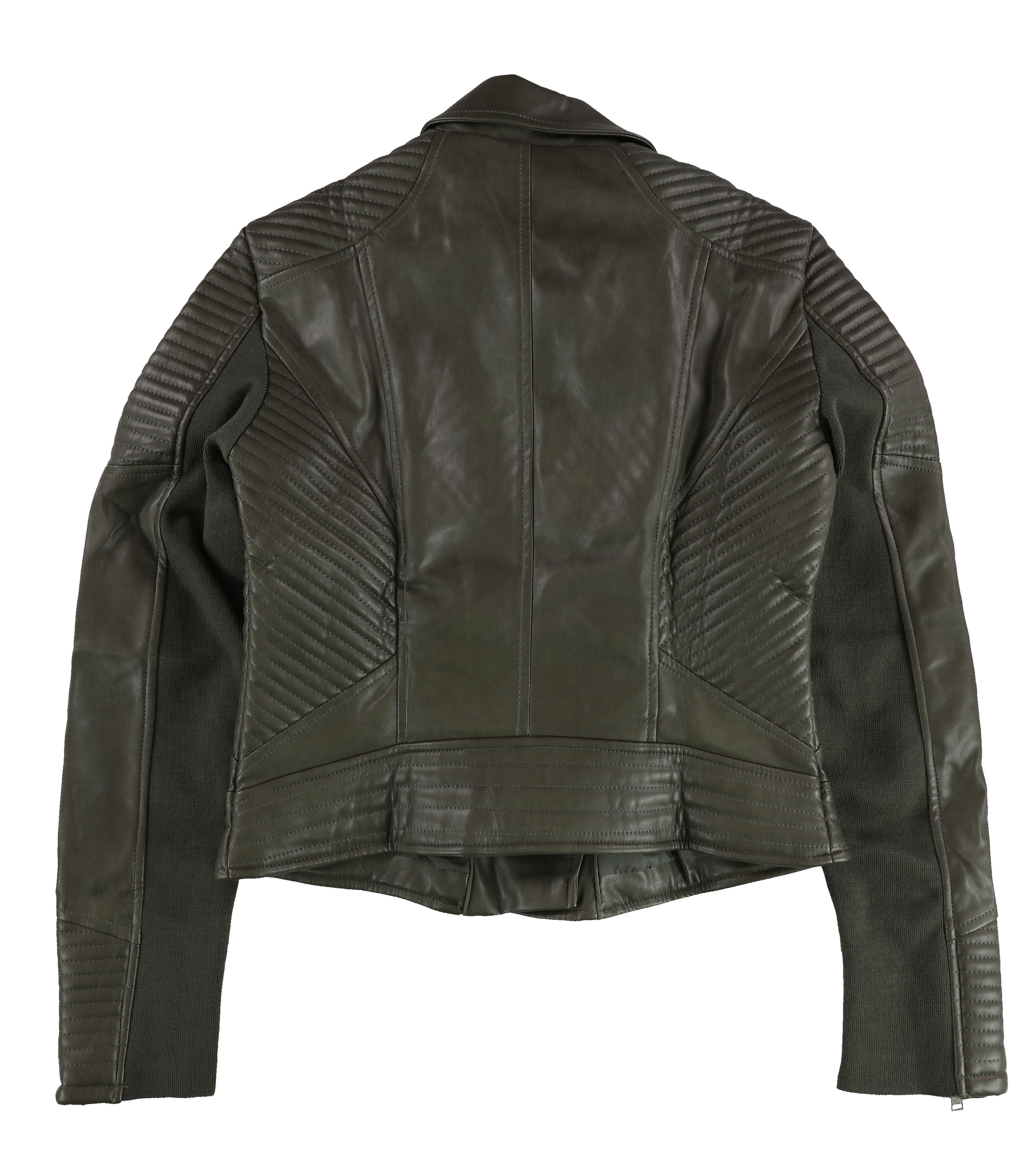 bar III Womens Quilted Moto Jacket - Picture 7 of 9