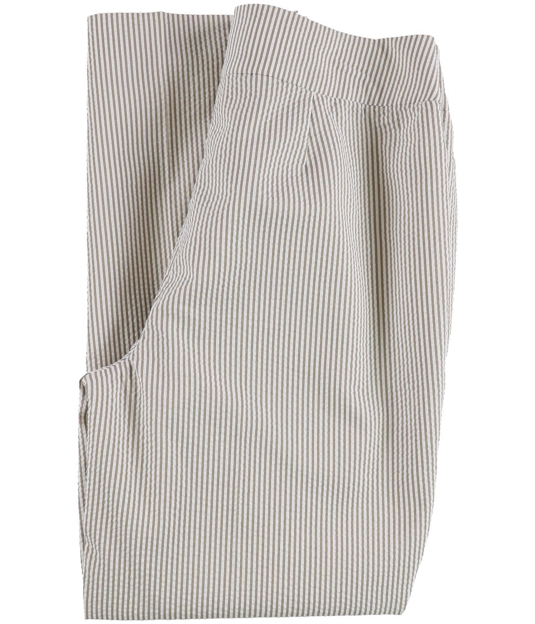 Kasper Womens Seersucker Stripe Casual Trouser Pants - Imagen 2 de 5