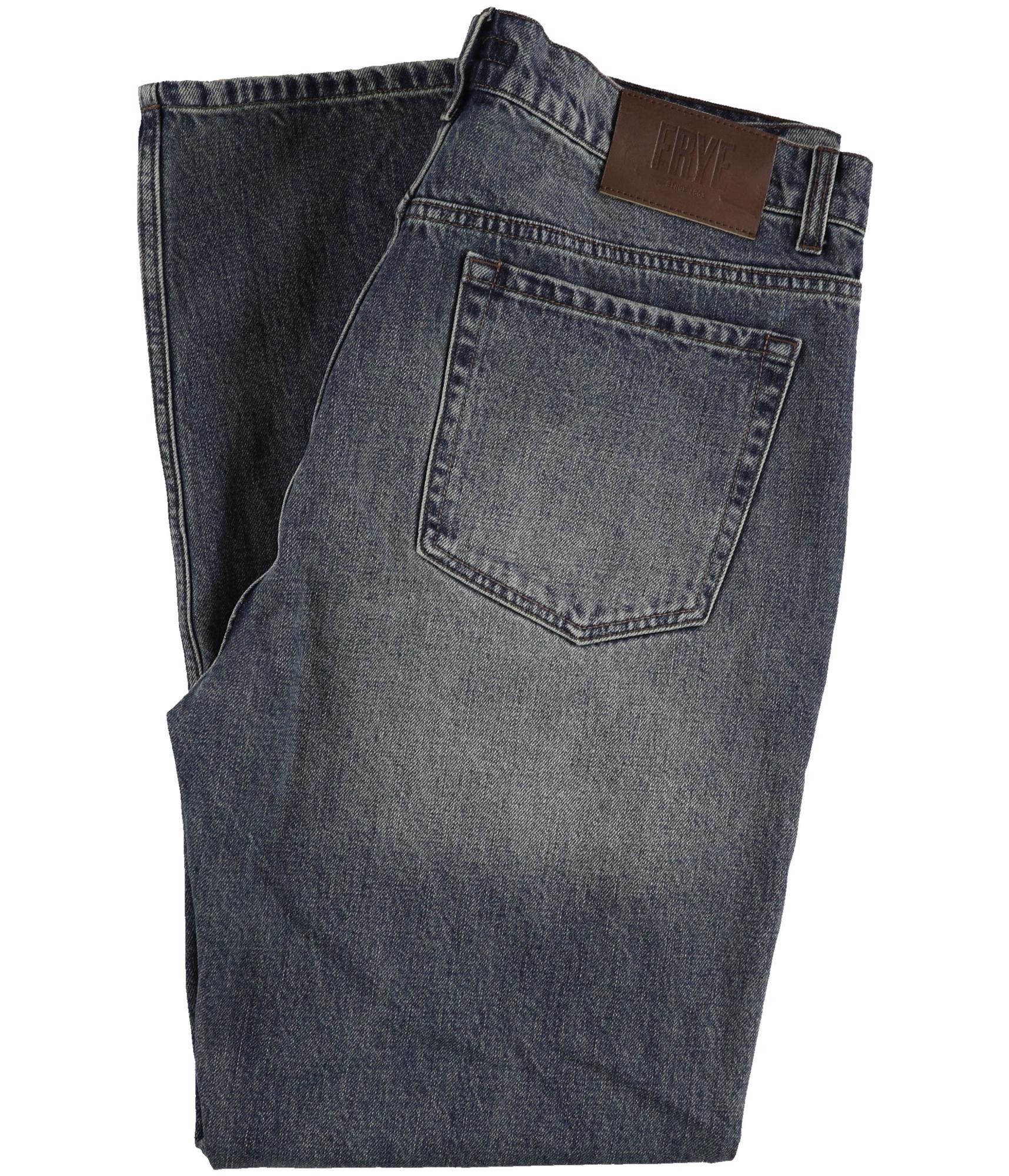 Джинсы с прямыми штанинами Frye Mens Astor Distressed Brighton 10590₽