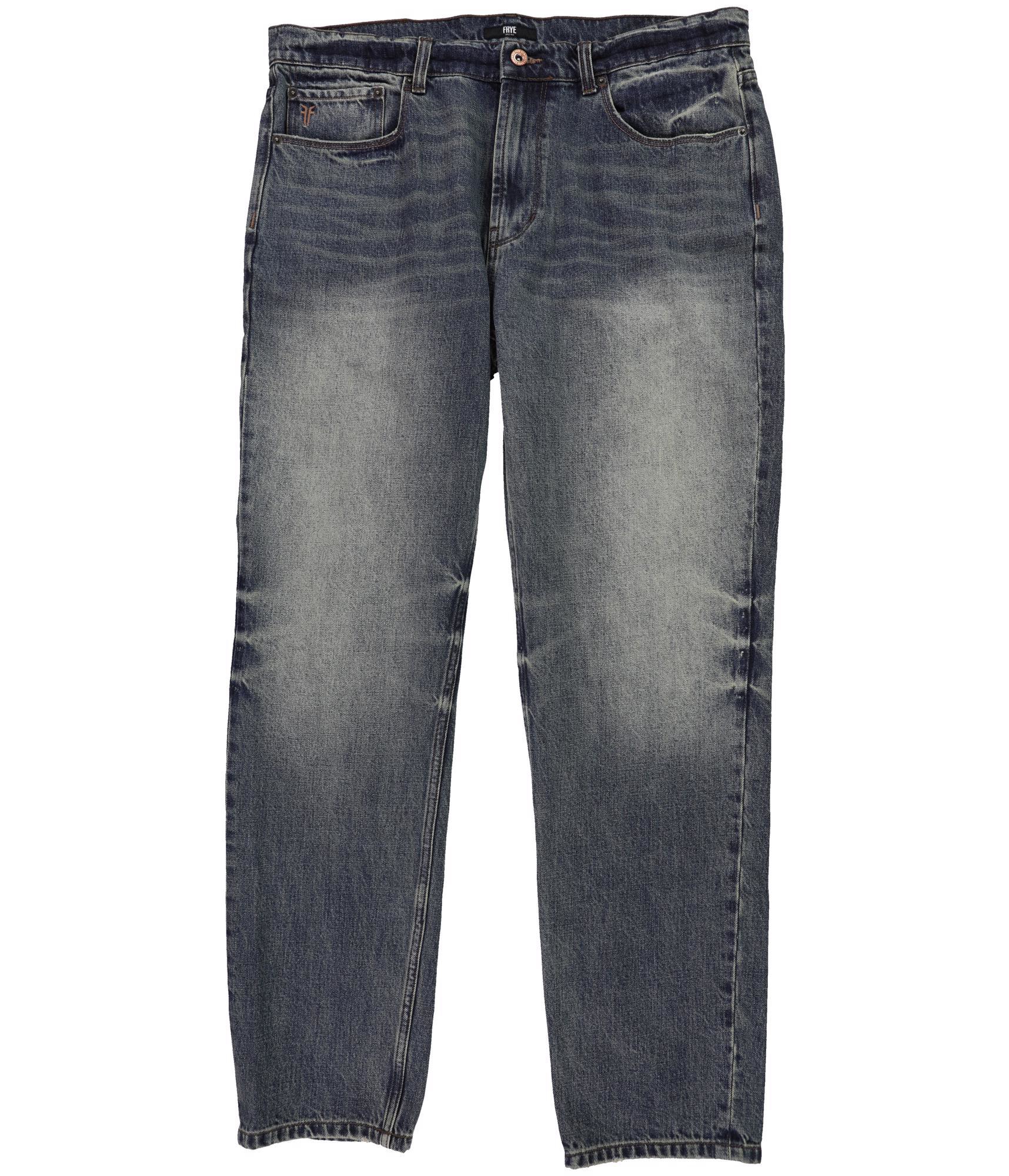 Джинсы с прямыми штанинами Frye Mens Astor Distressed Brighton 10790₽