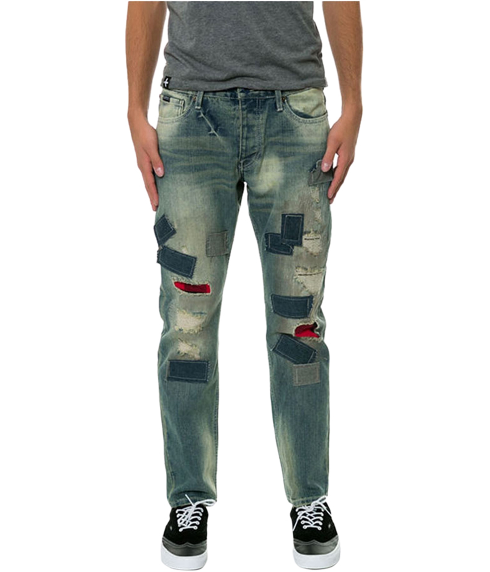 Мужские джинсы Born Fly Mens The Nassau Denim обычного кроя с ботинками