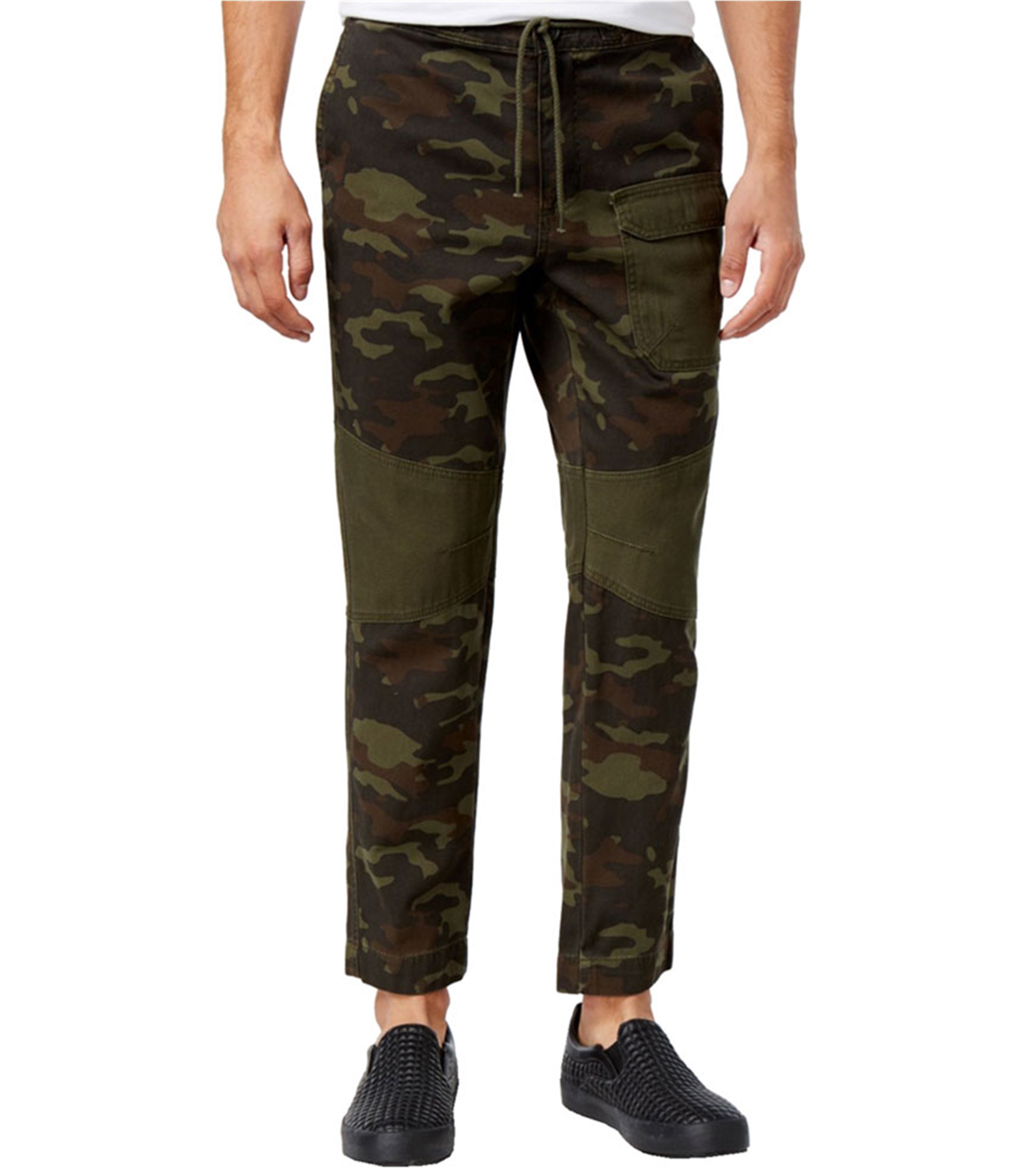 Повседневные брюки для бега трусцой American Rag Mens Camo Twisted Stretch Jogger