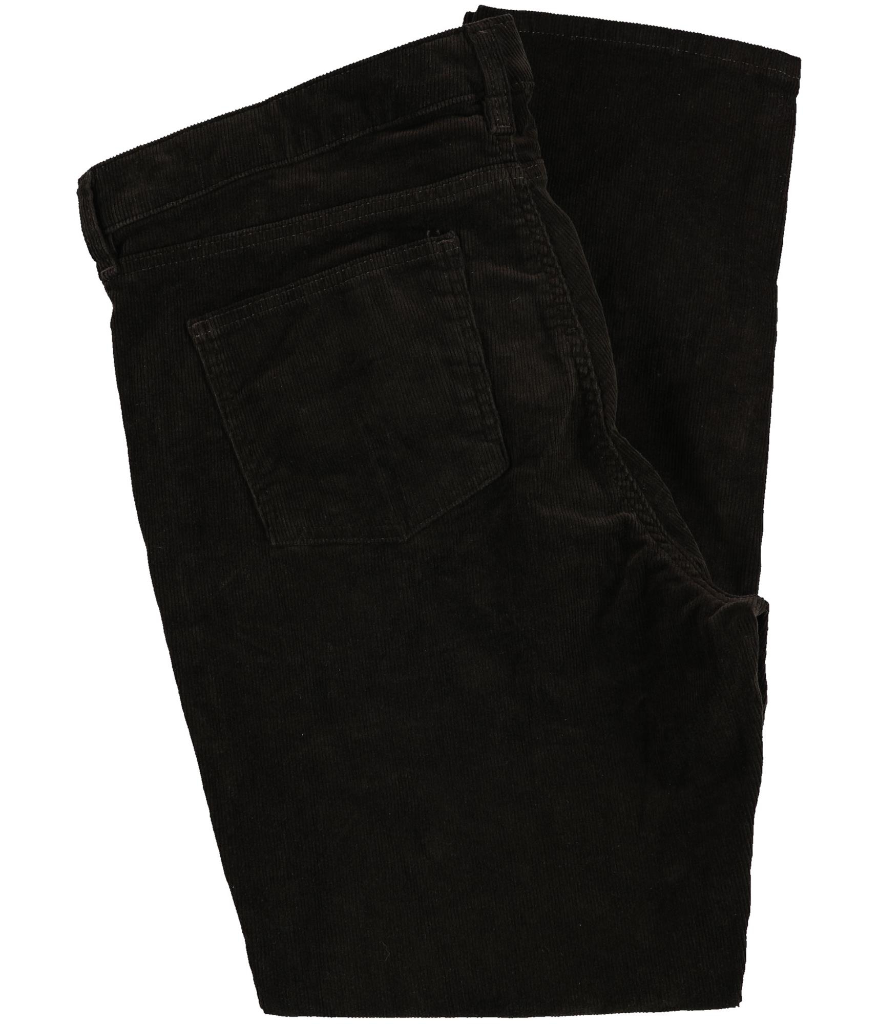 Ralph Lauren Womens Mid Rise Straight Casual Corduroy Pants, brown, Plus Size, - Bild 3 von 5