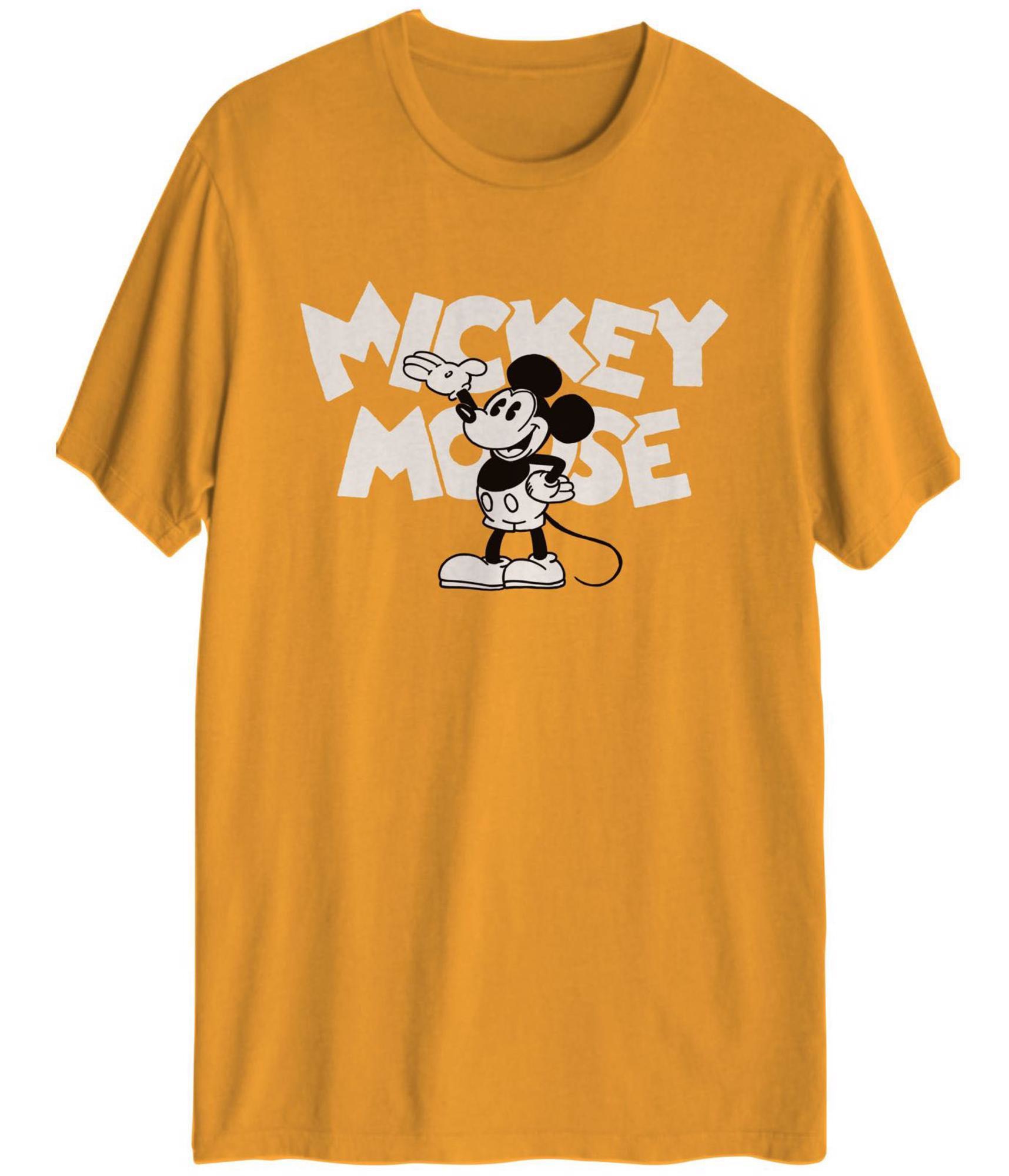 Гибридная мужская футболка с рисунком Микки Мауса
