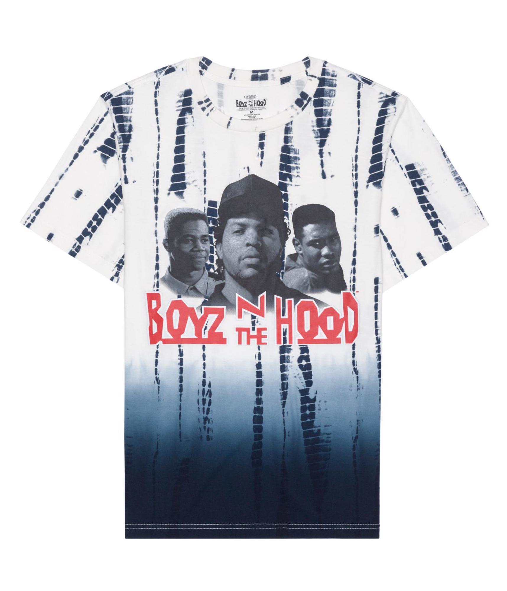 Гибридная мужская футболка с рисунком Boyz N The Hood