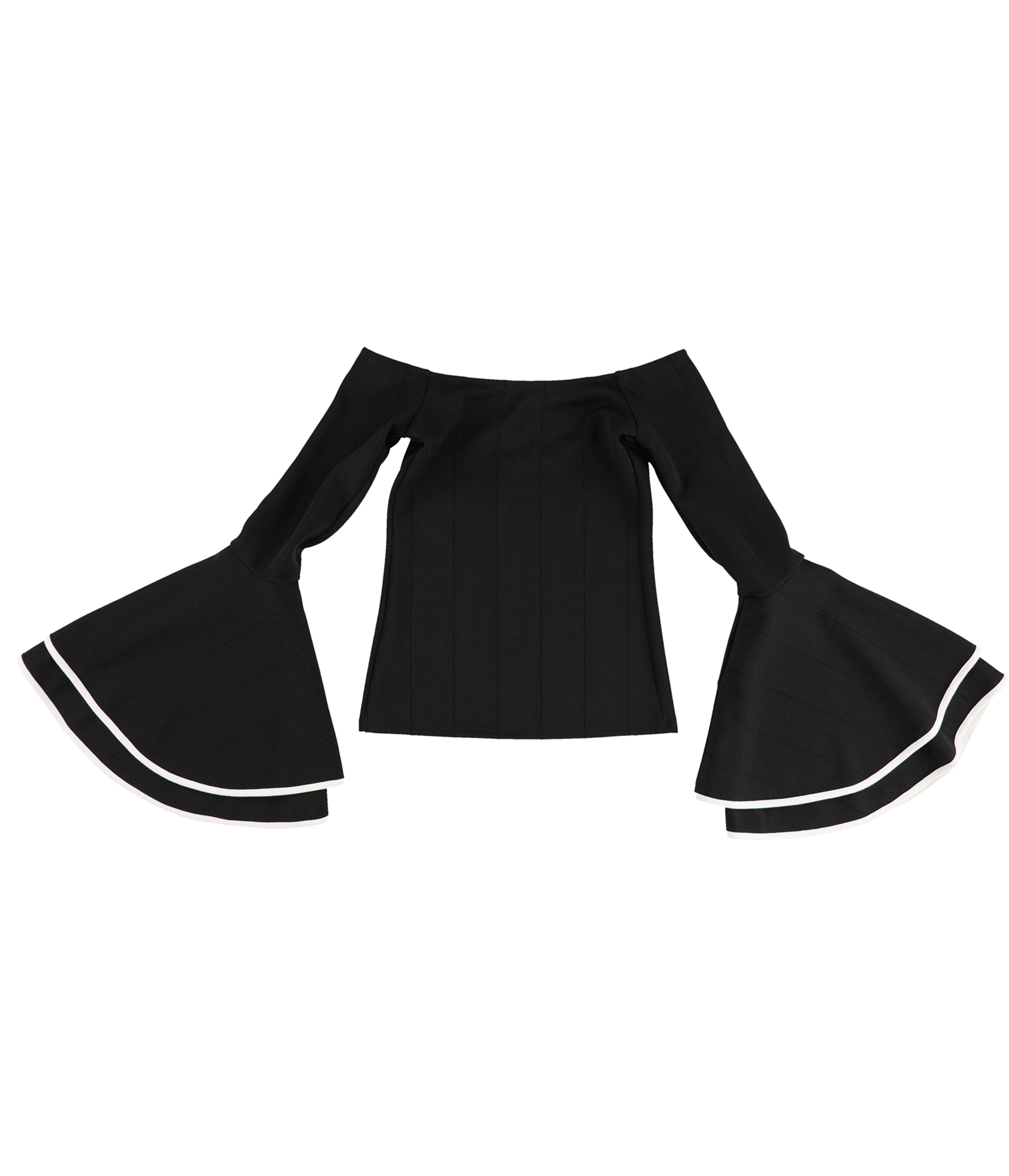 bar III Womens Textured Knit Blouse 768594254963 - Picture 2 of 4