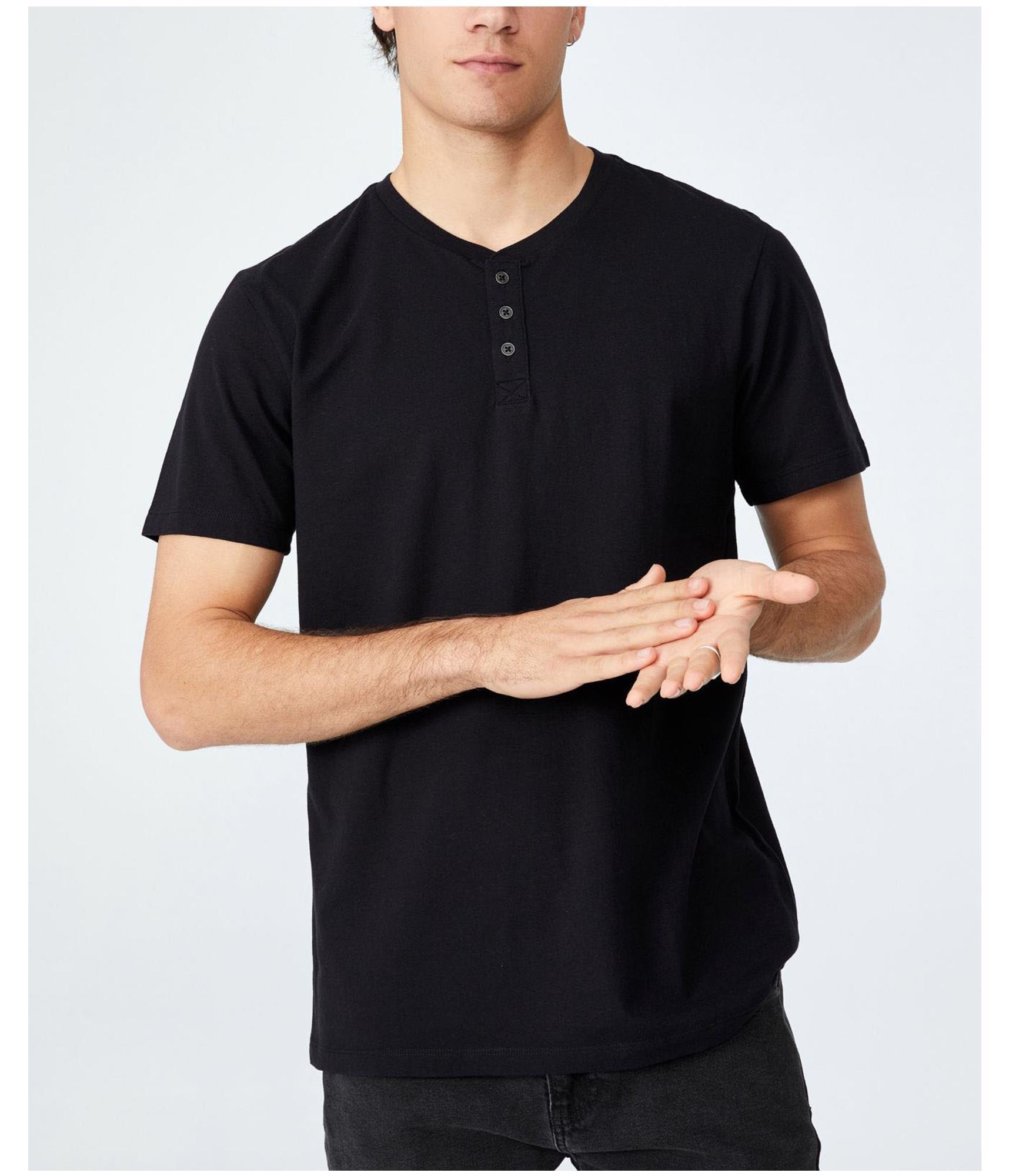 Мужская рубашка поло из органического хлопка черная маленького размера 2890₽