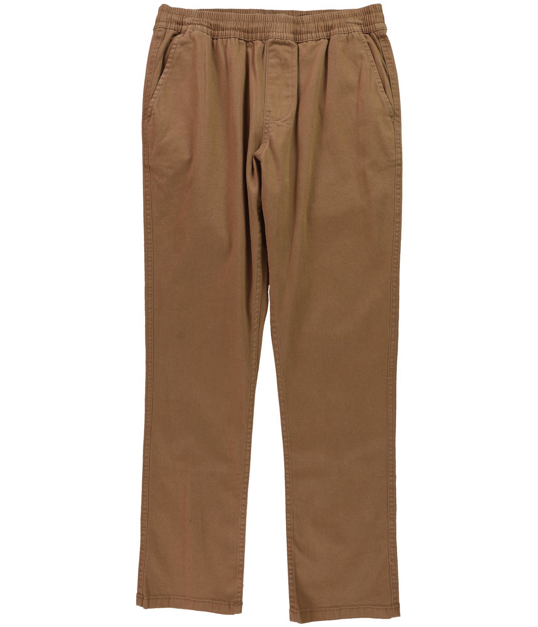 А теперь эти мужские повседневные брюки для бега трусцой из матовой саржи коричневые большого размера 4490₽