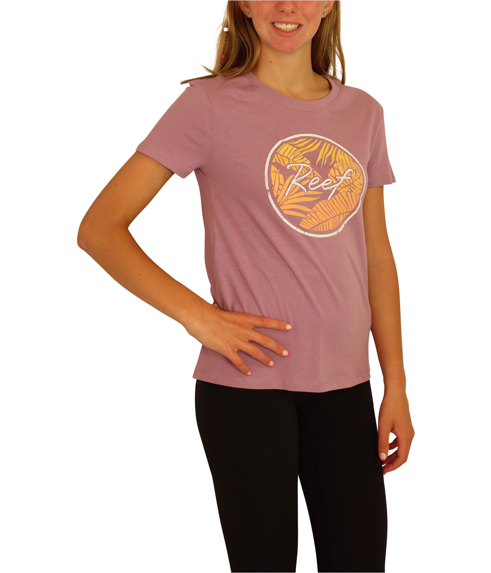 Reef Womens Layla Classic Graphic T-Shirt - Bild 2 von 13