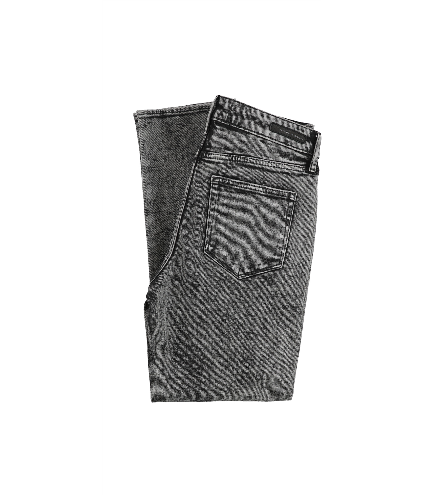 Articles of Society Womens Kat High-Waisted Straight Leg Jeans - Picture 2 of 5