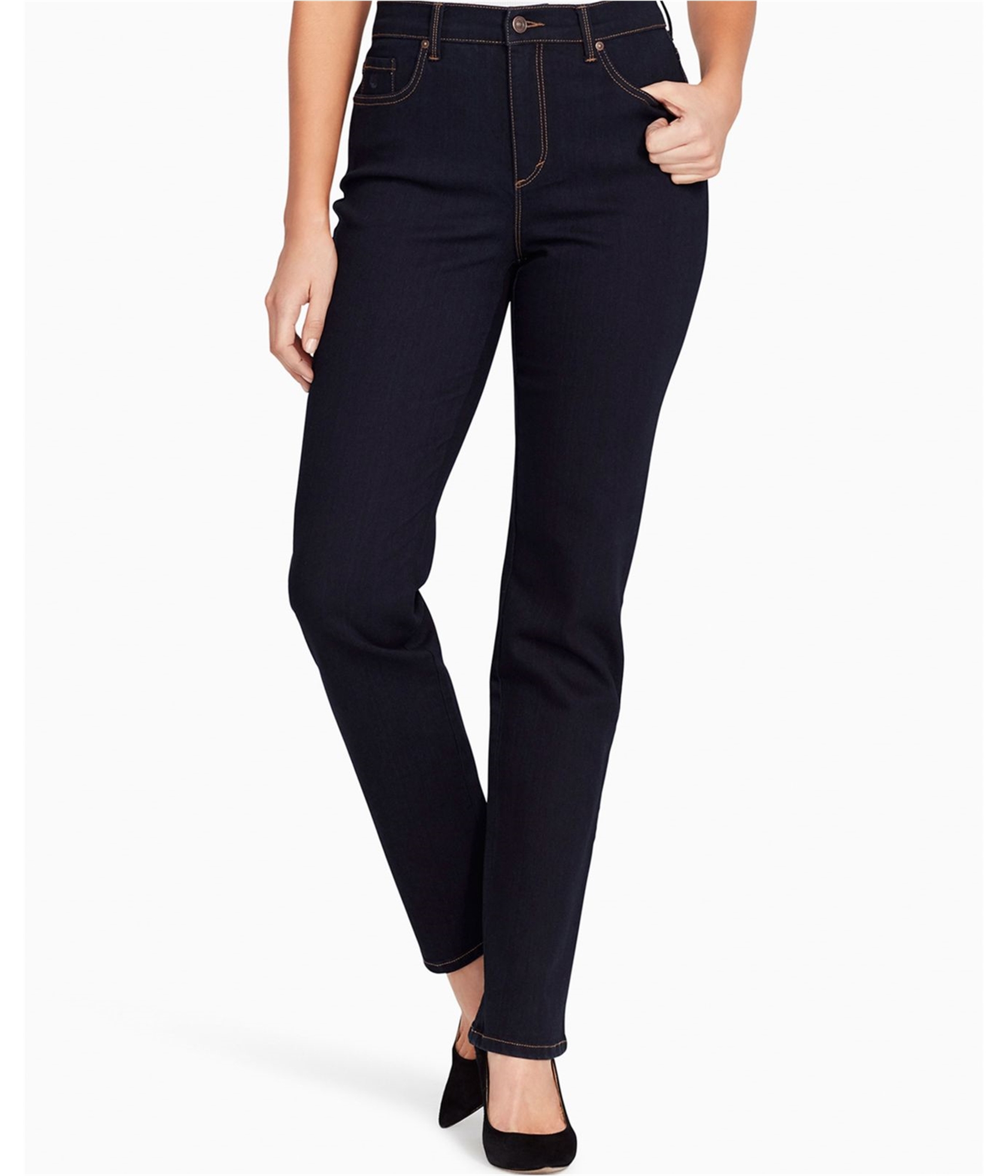 Gloria Vanderbilt Amanda Classic Rise Jeans Blue 4P Short