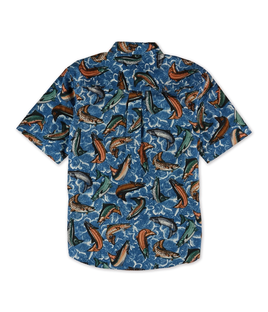 Woolrich Mens Walnut Run Button Up Shirt - Picture 3 of 5