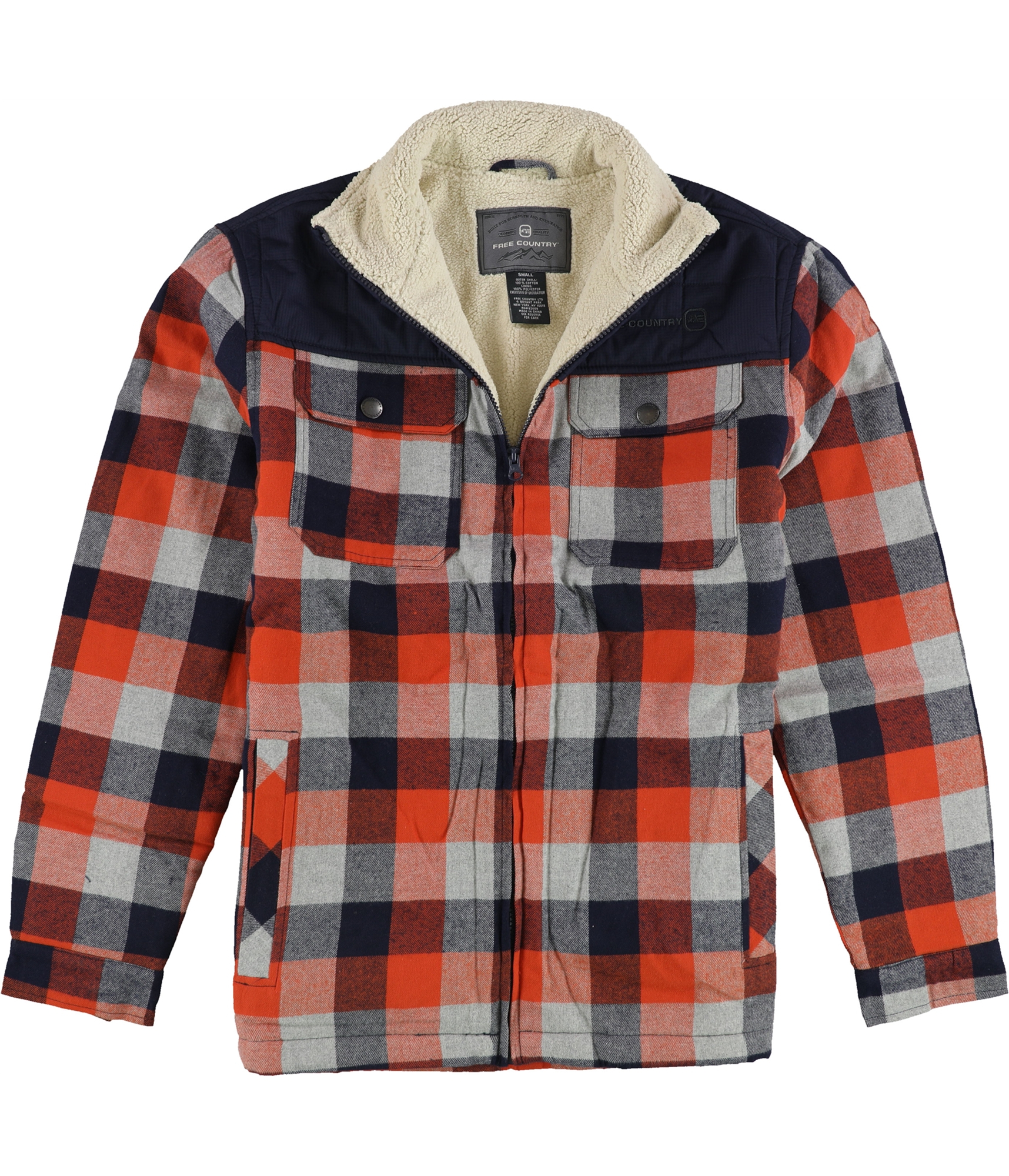 Свободная деревенская мужская куртка-рубашка Woodsman Sherpa Shirt Jacket 11590₽