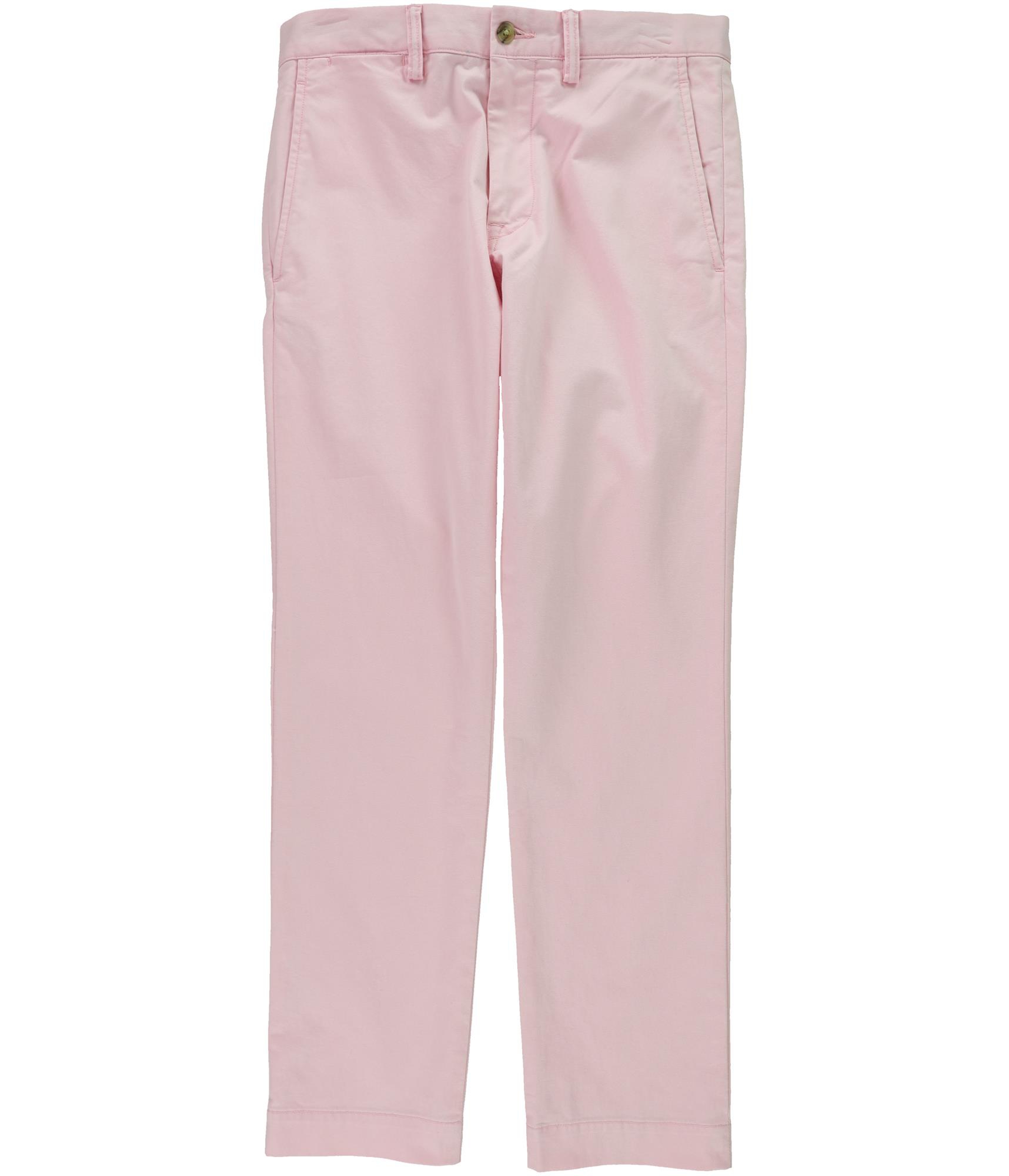 Мужские повседневные брюки-чино Ralph Lauren стрейч розовый 30 Вт x 29 Л 7190₽