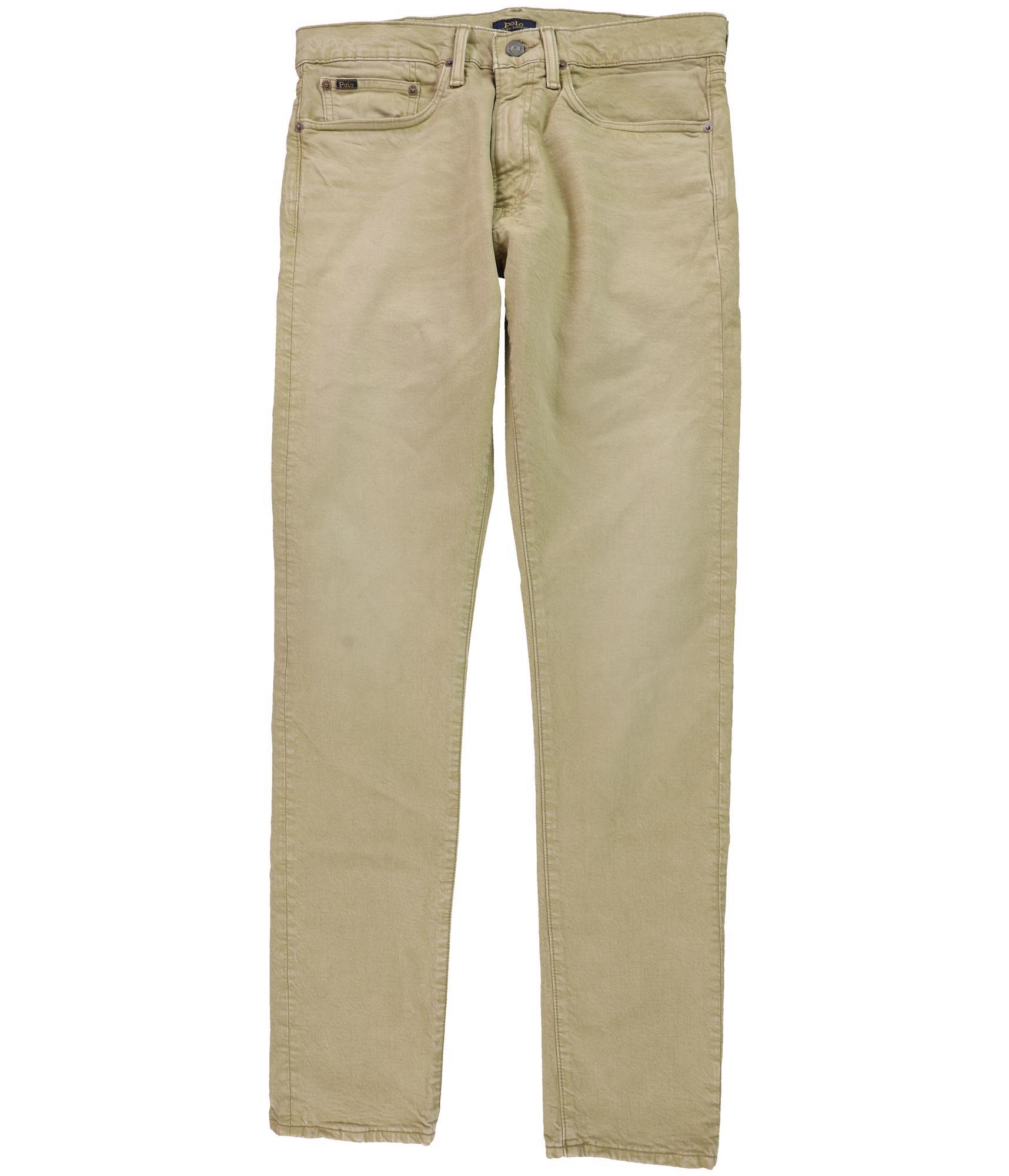 Мужские джинсы Ralph Lauren Sullivan Stretch Slim Fit бежевый 32W x 34L 12490₽