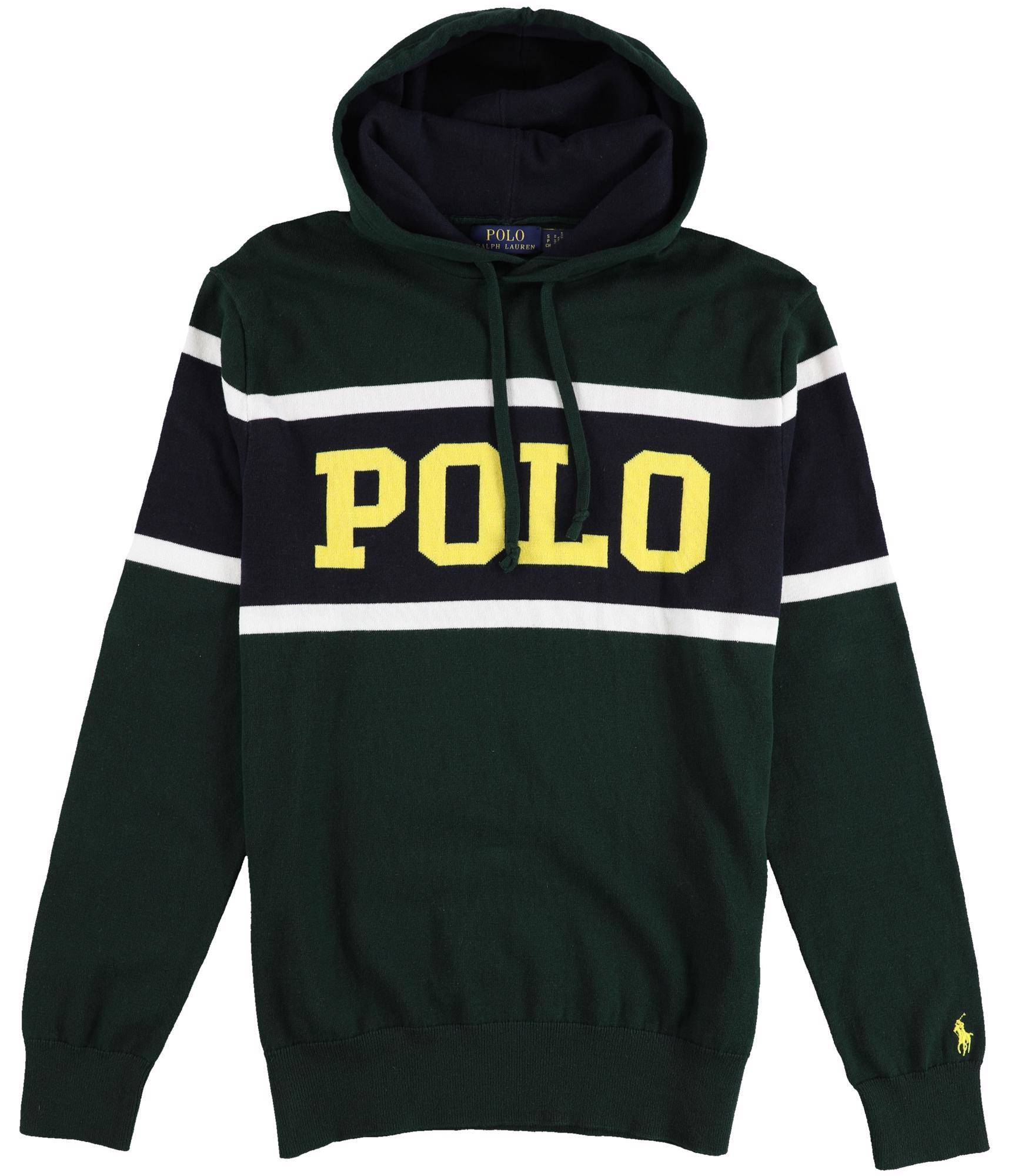 Мужская толстовка с логотипом Ralph Lauren разноцветная маленькая 10790₽