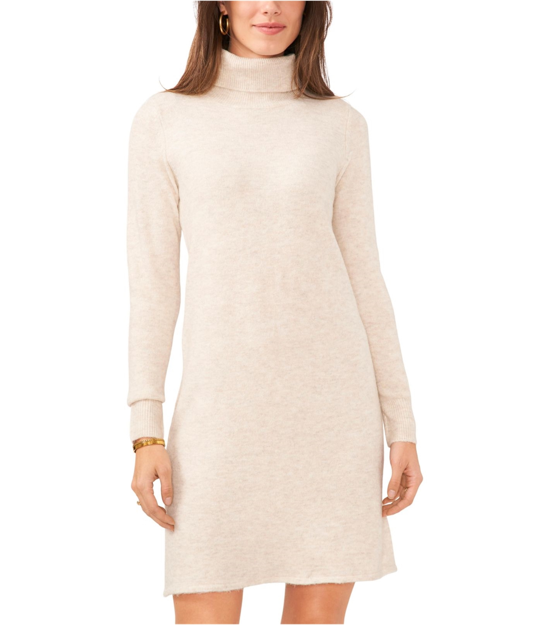 Женское платье-свитер с высоким воротом от Vince Camuto