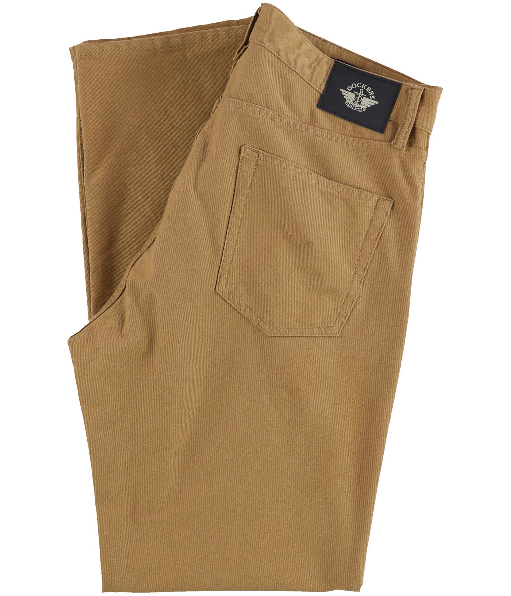 Мужские удобные трикотажные джинсы с прямыми штанинами Dockers 5590₽