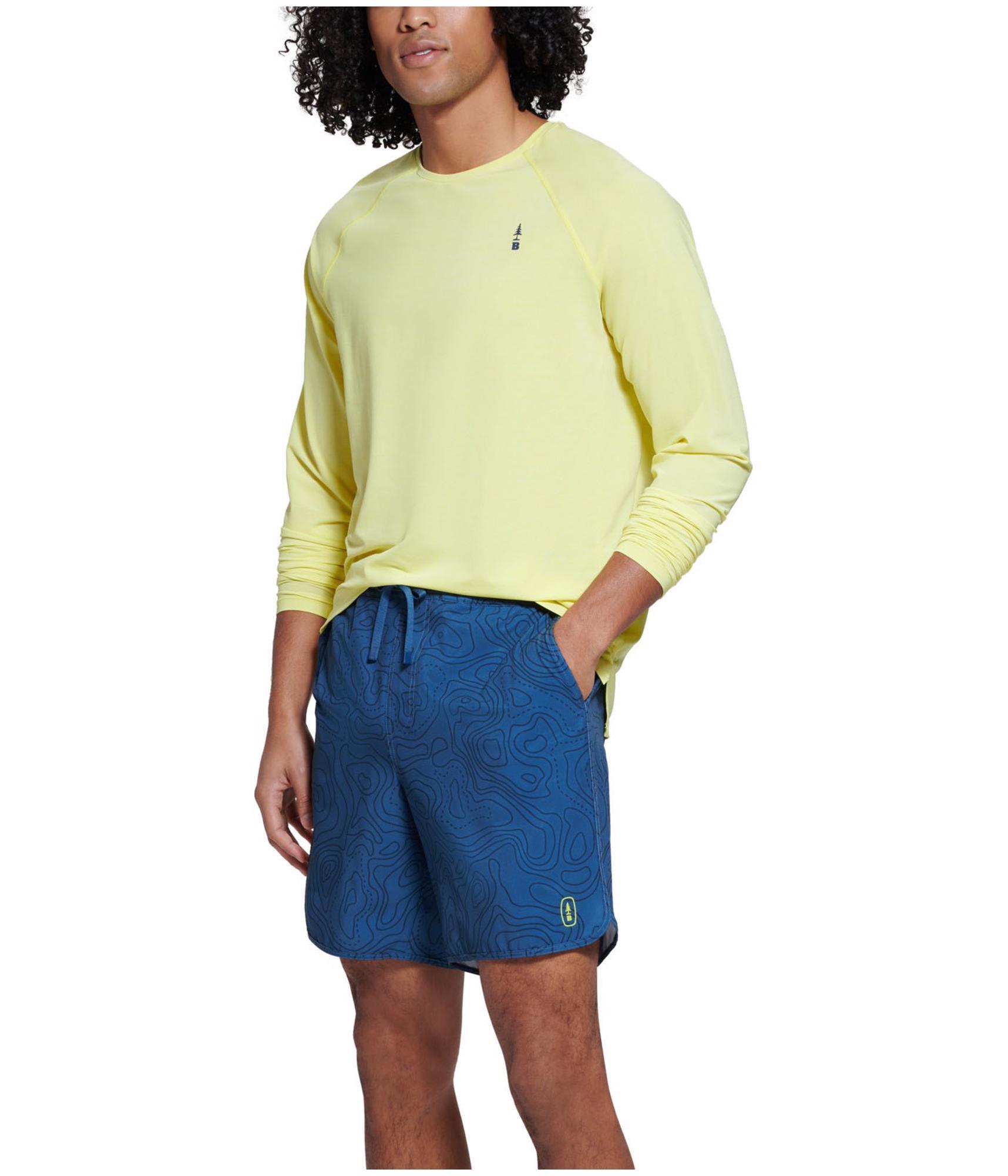 Мужская влагоотводящая базовая футболка BASS OUTDOOR, brghtyell, XL