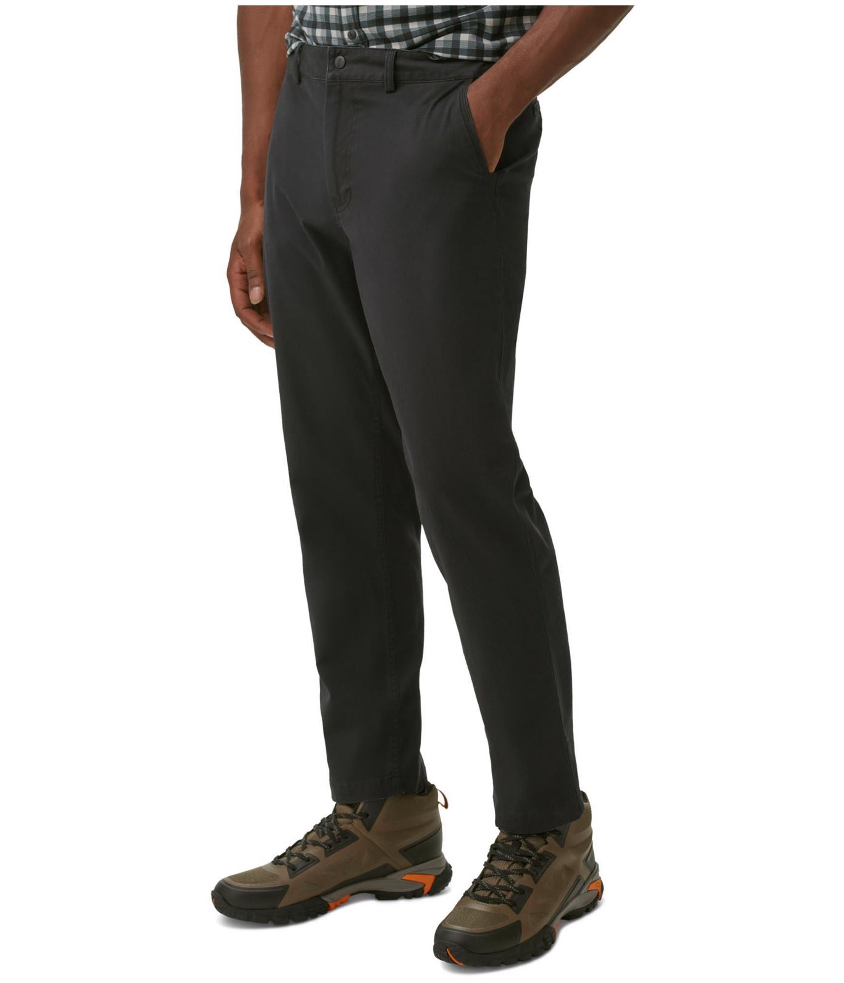 Повседневные мужские брюки-чино BASS OUTDOOR из саржи-стрейч черные X-Large 5290₽