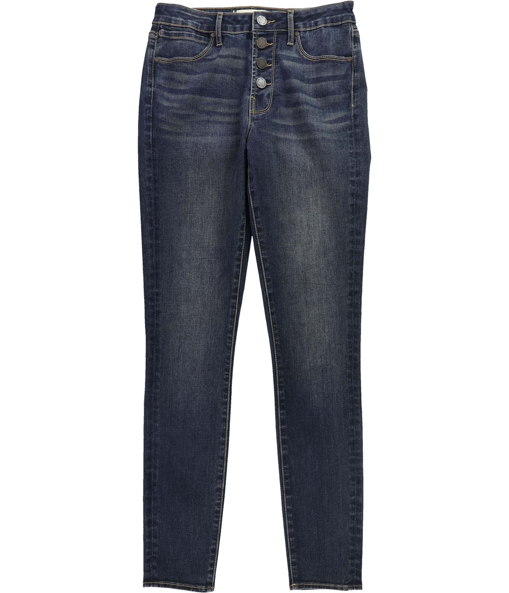 Модные женские джинсы Britney Skinny Fit, синие, 26