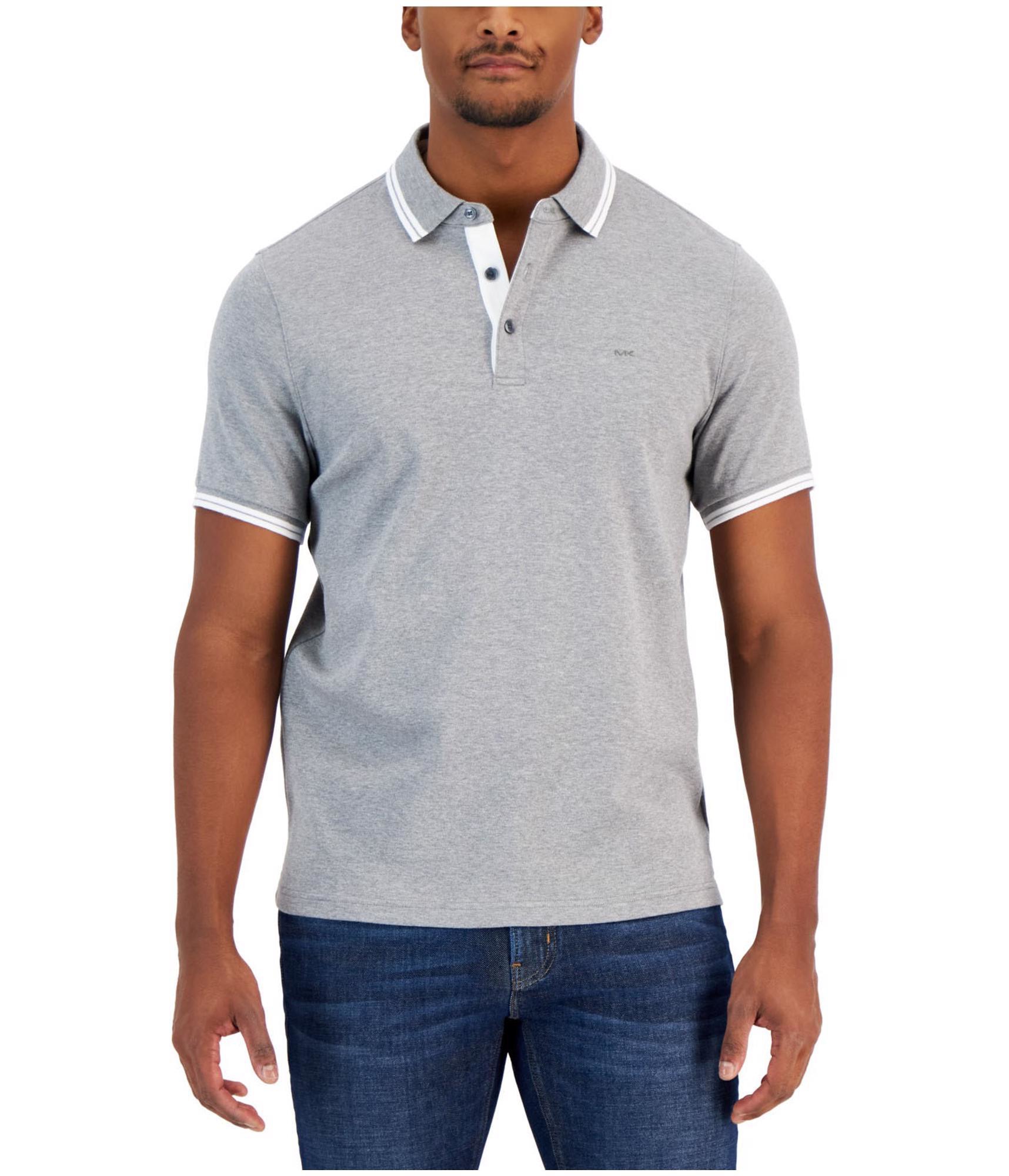 Michael Kors Mens Greenwich Polo Shirt - Picture 2 of 3