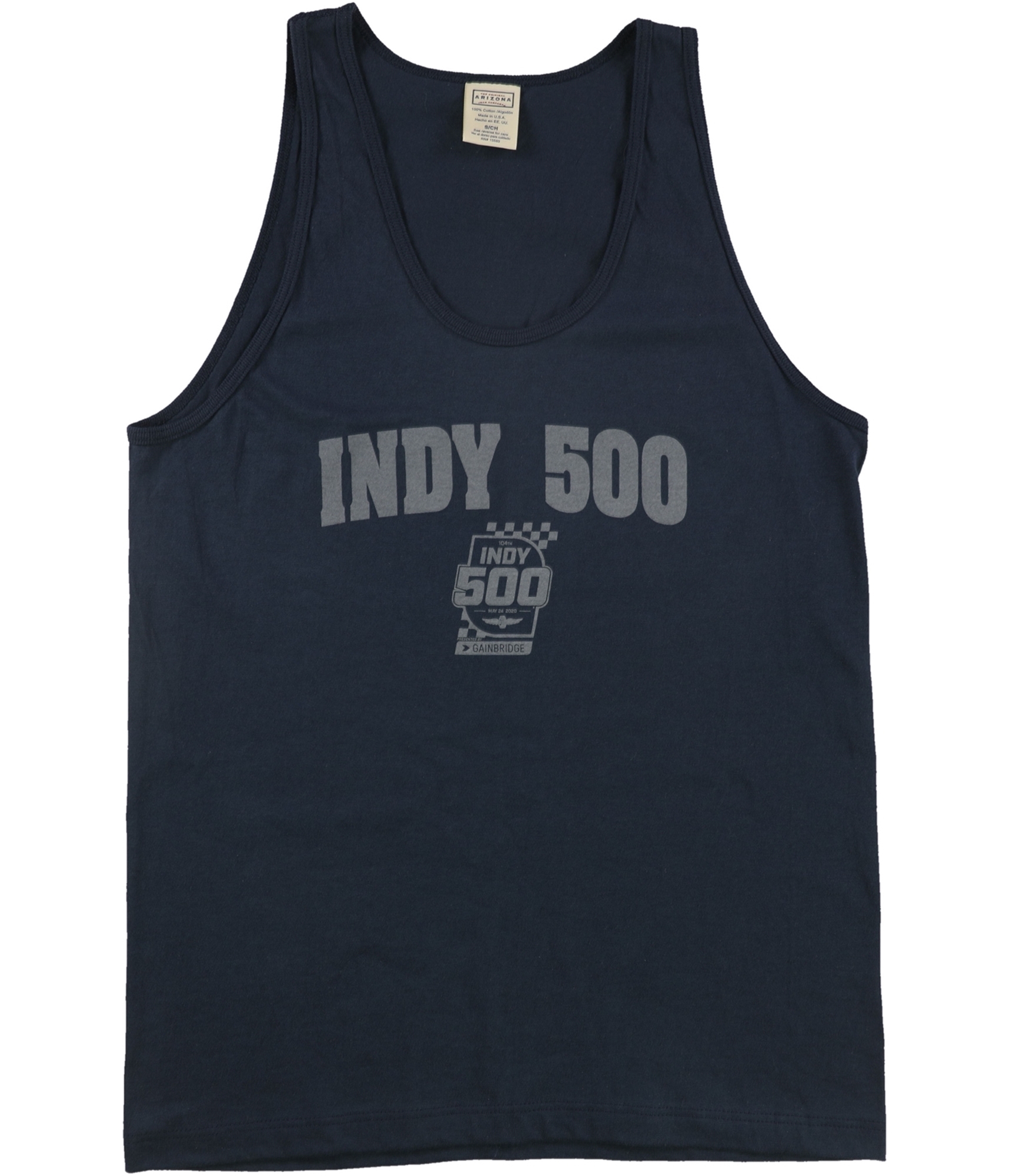 Мужская майка Arizona Jean Co от Indy 500, темно-синий, S