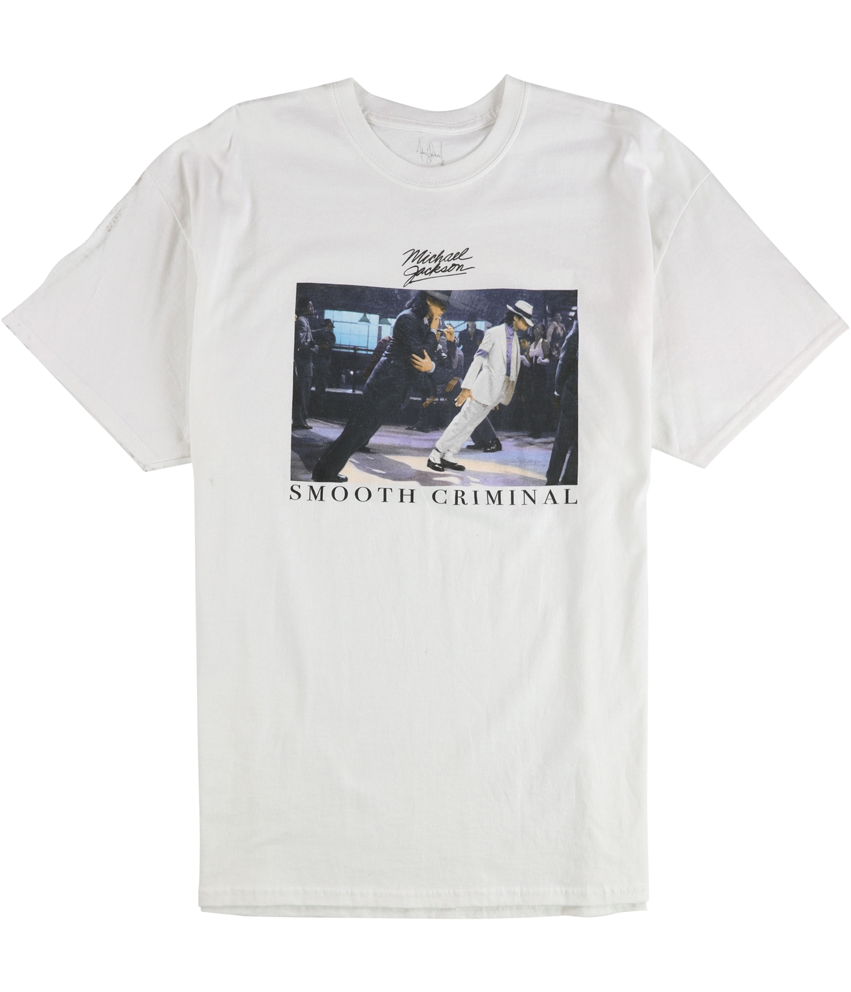 Мужская гладкая футболка с криминальным рисунком Band Specific белая XL 2890₽