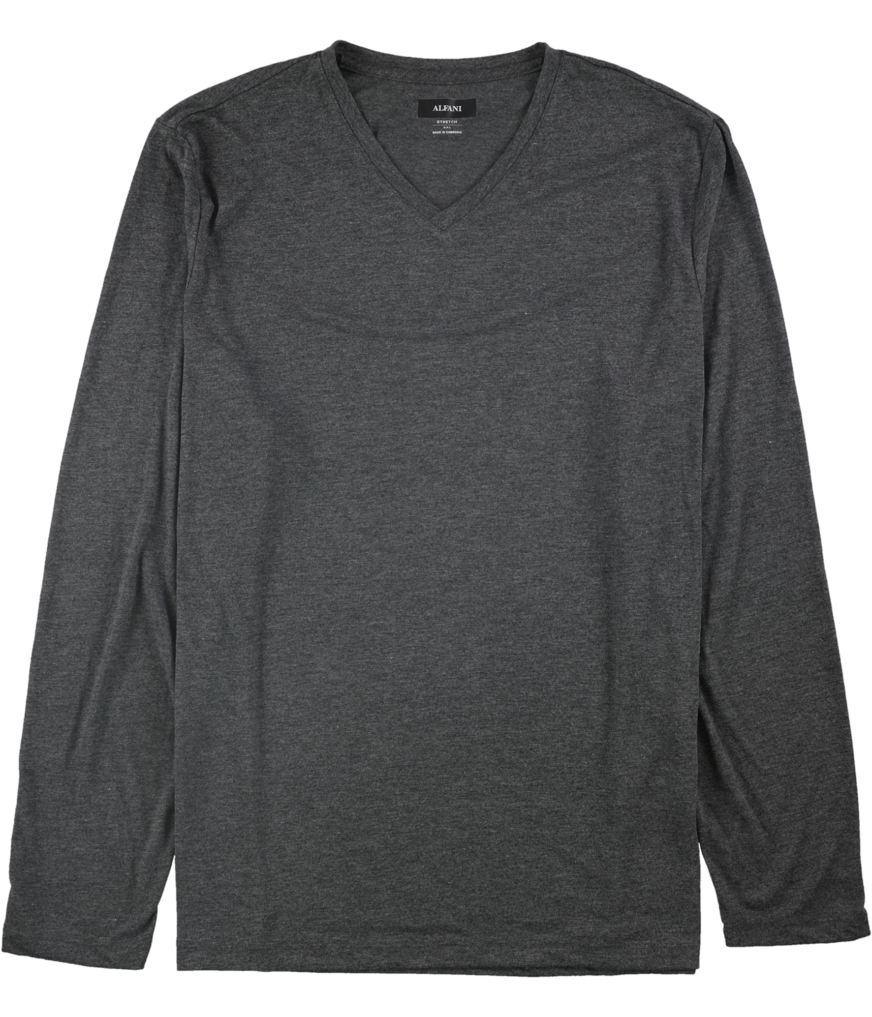 Мужская базовая футболка Alfani с узором из ткани бетон 2XL 3890₽