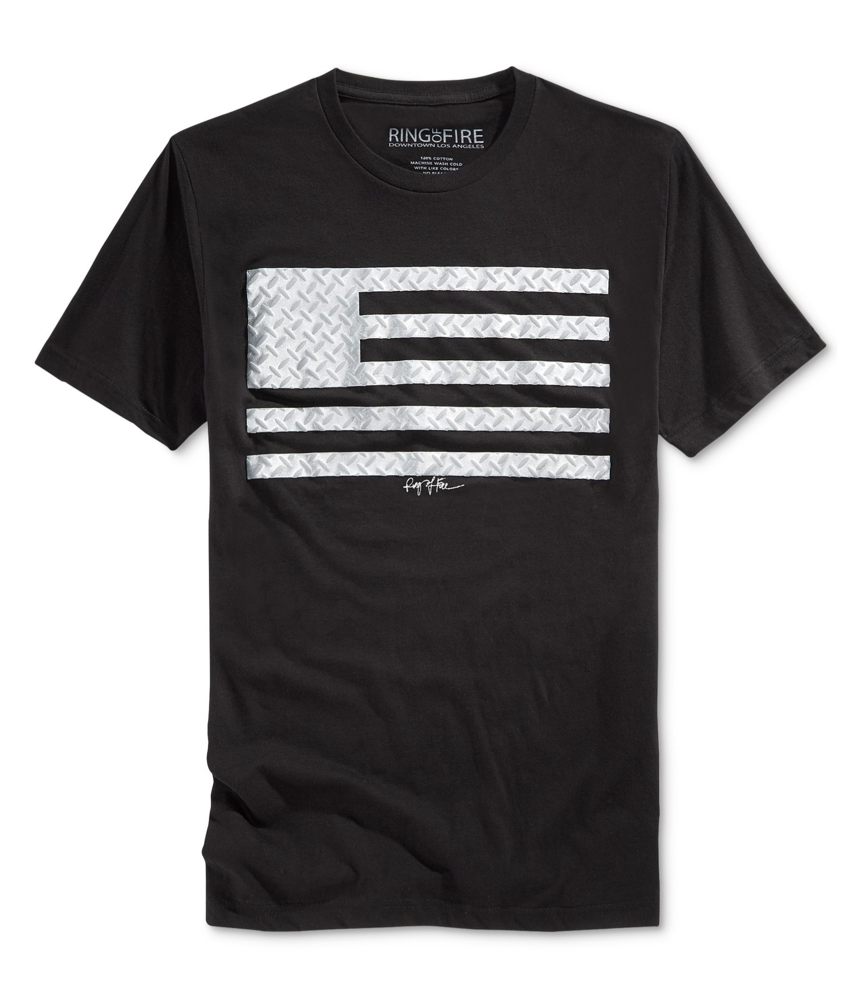 Мужская футболка с фактурным рисунком Ring Of Fire bkb S 3090₽