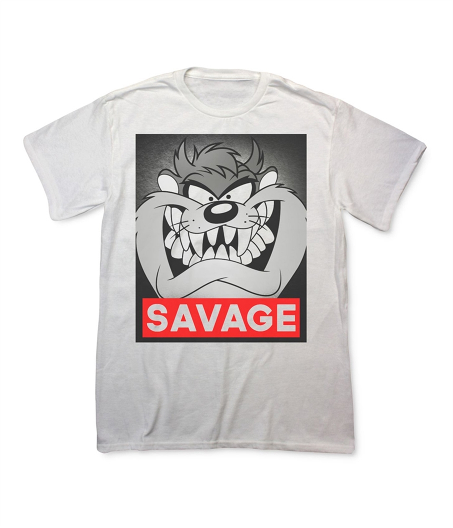 Мужская футболка Fifth Sun с графическим рисунком Savage Taz, белая, S