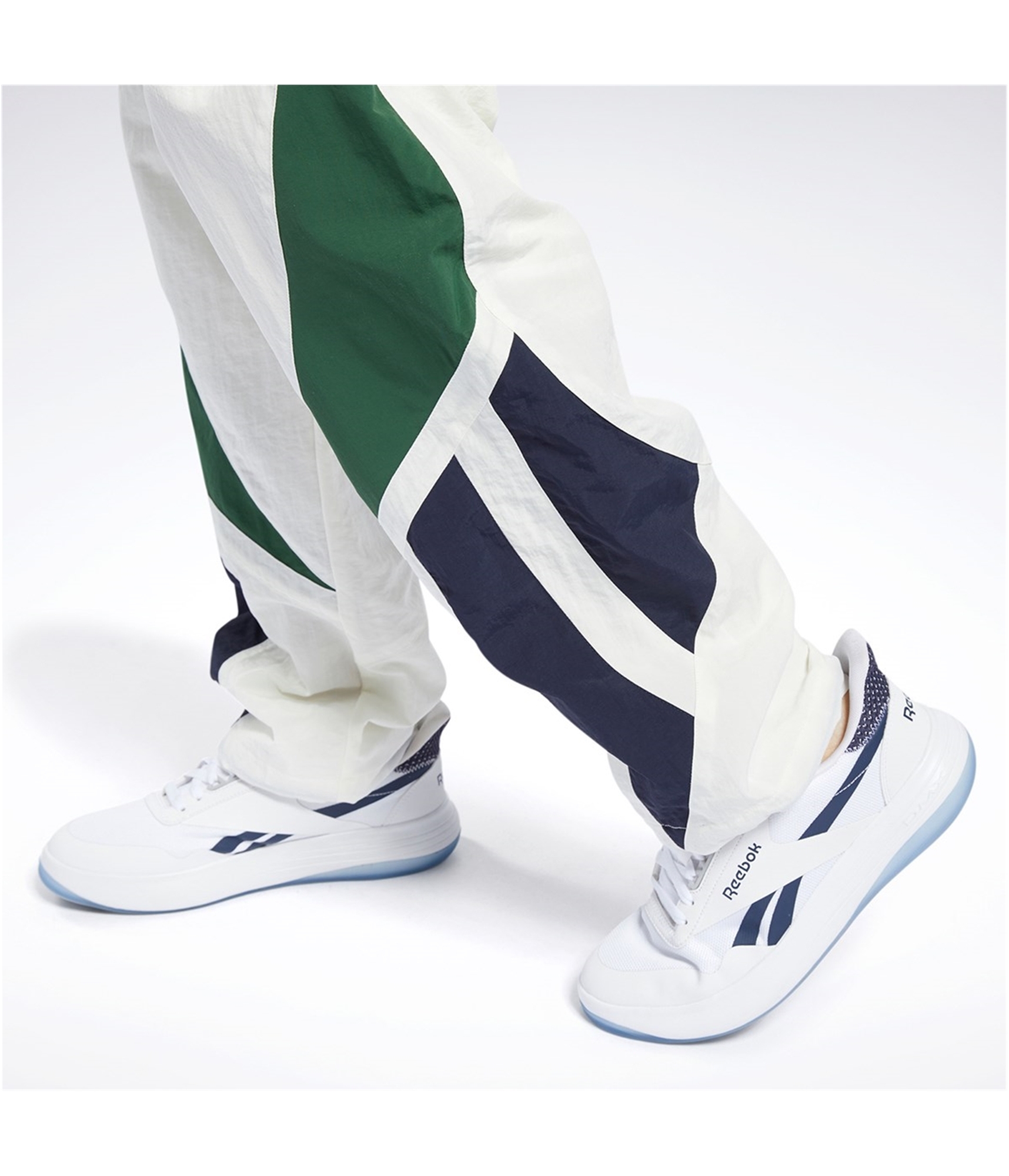 Reebok Mens Twin Vector Athletic Track Pants, chalk, M - Bild 4 von 9