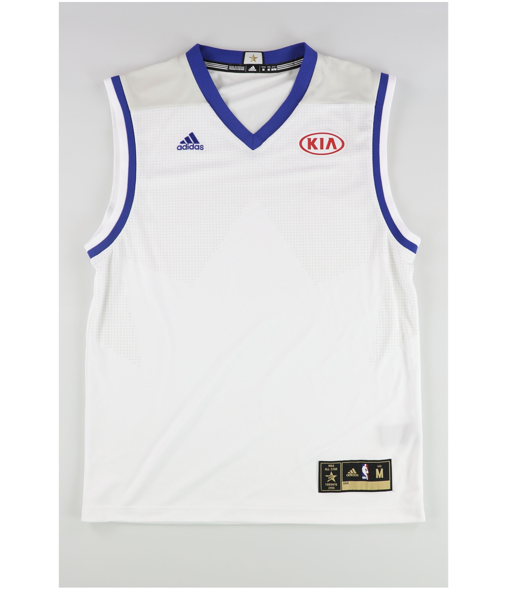 Мужская майка Adidas Allstar Toronto 2016 цвет синий M 6190₽