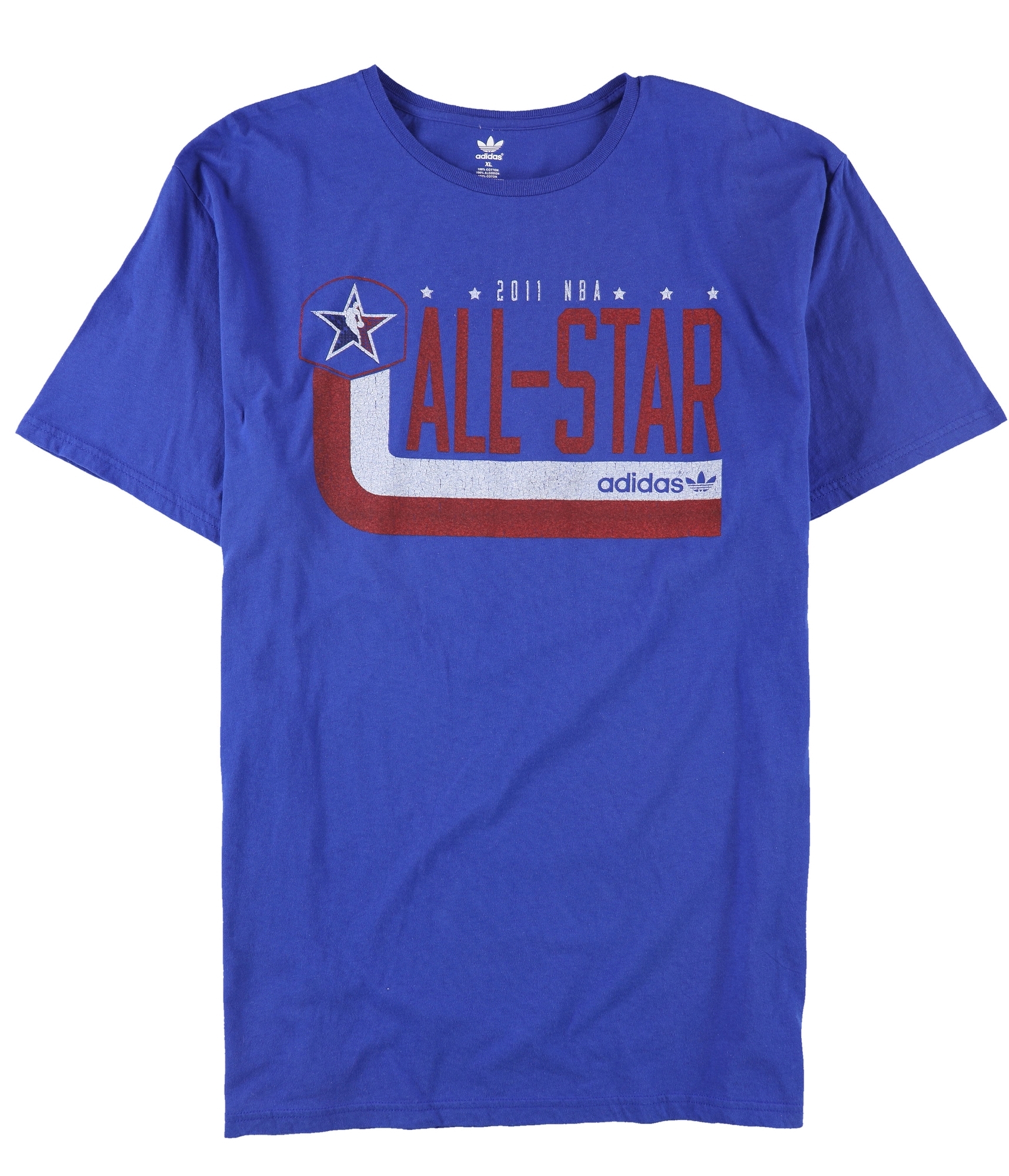 Мужская футболка Adidas с изображением всех звезд НБА 2011 темно-красный XL 3290₽