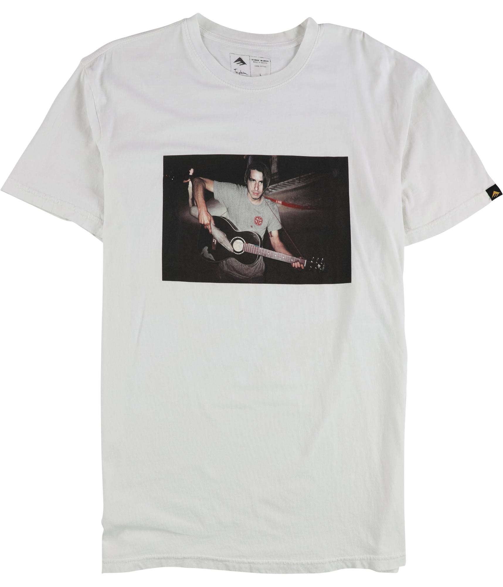 Мужская футболка Templeton с принтом Leo Plays Quitar, whtbrwn, L