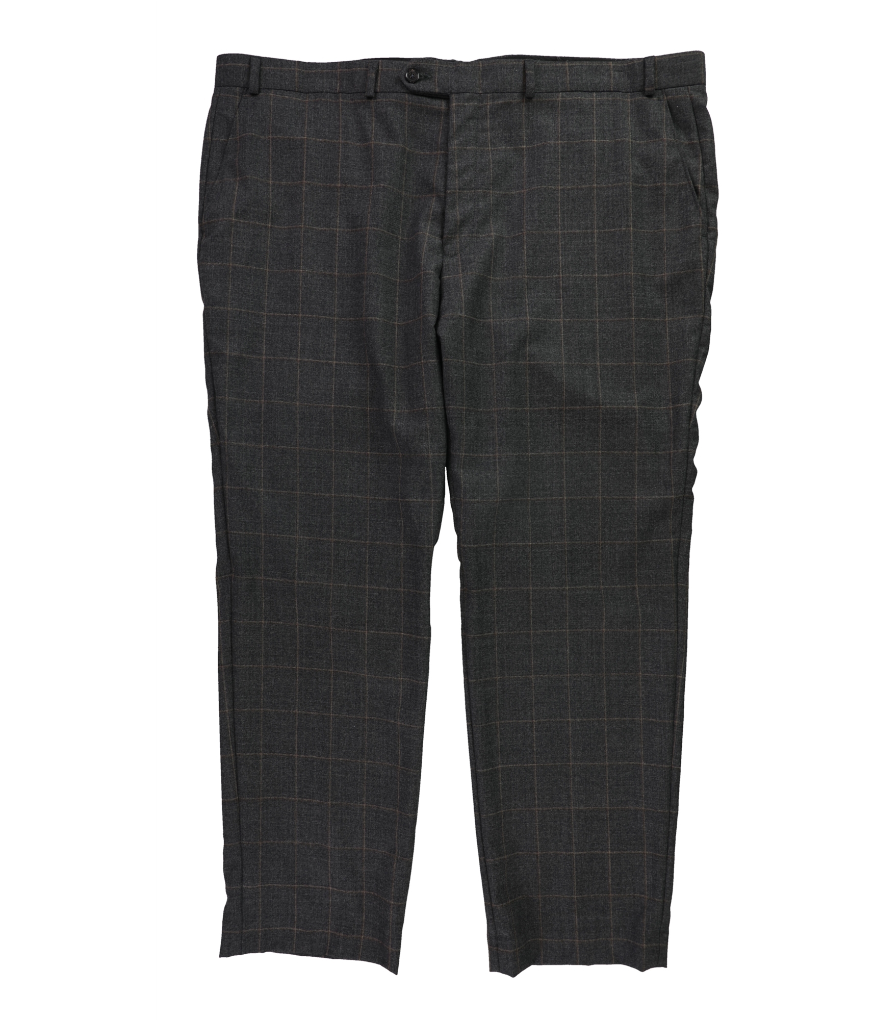 Мужские классические брюки-слаксы Ralph Lauren серый 42W x 30L 10190₽