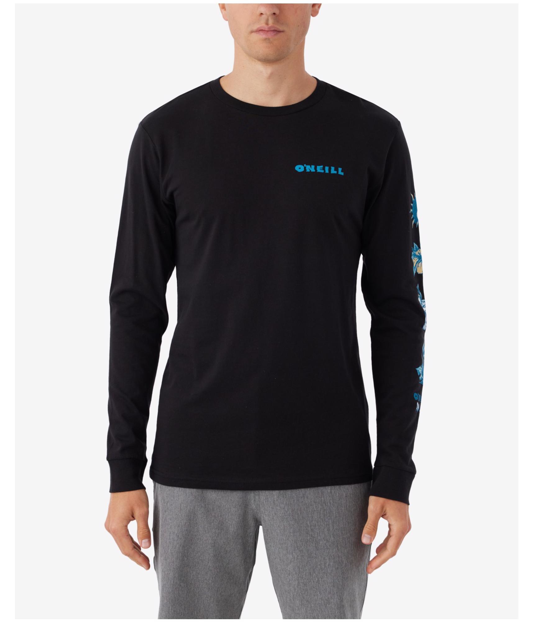 ONeill Mens Elementals Graphic T-Shirt, Black, Small