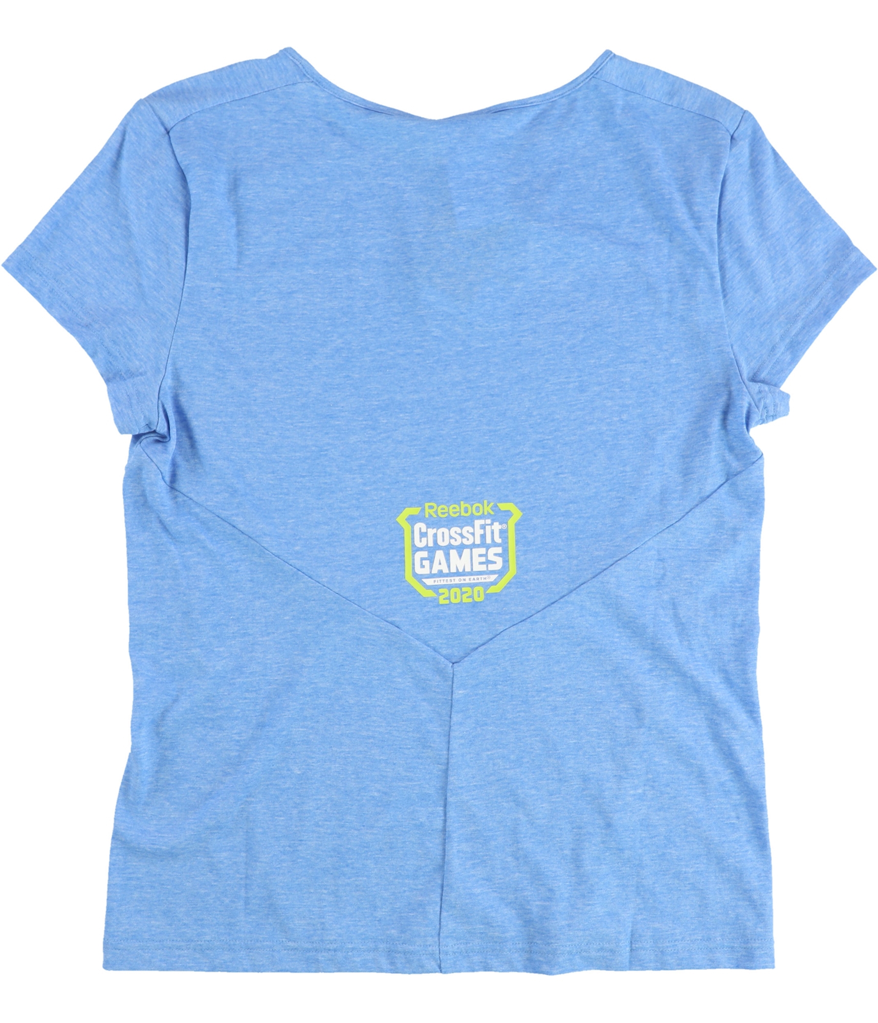 Reebok Womens CrossFit Graphic T-Shirt, Blue, Small - Bild 2 von 2
