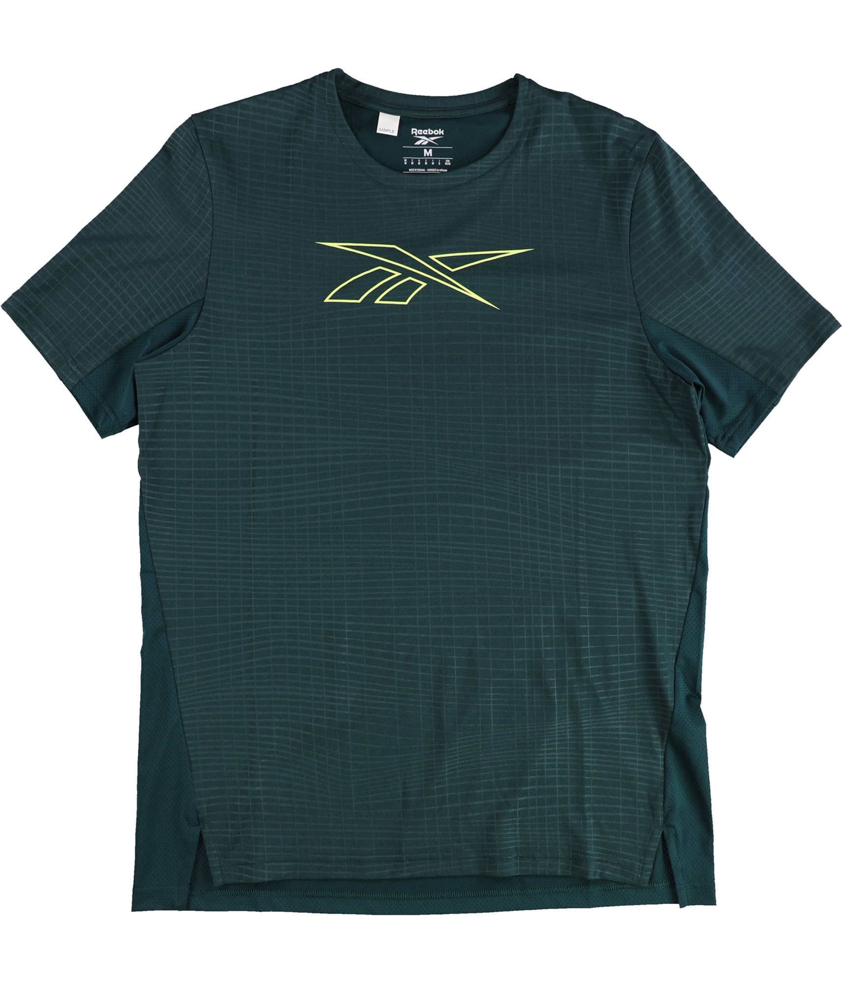 Мужская футболка Reebok Techstyle SmartVent с графическим рисунком Зеленый Средний 3490₽