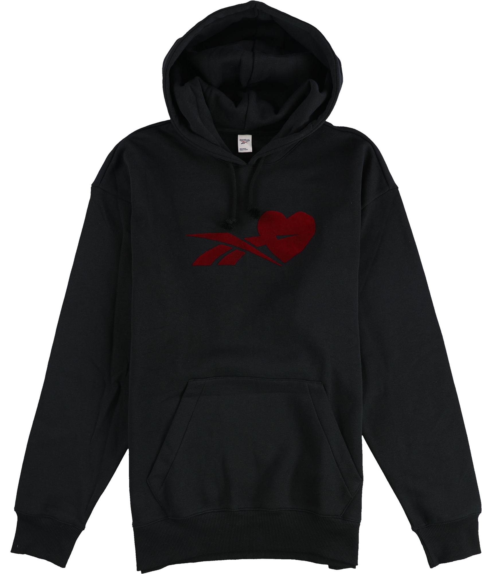 Толстовка Reebok Mens Classic Valentine Hoodie с капюшоном черная Средний размер 5590₽