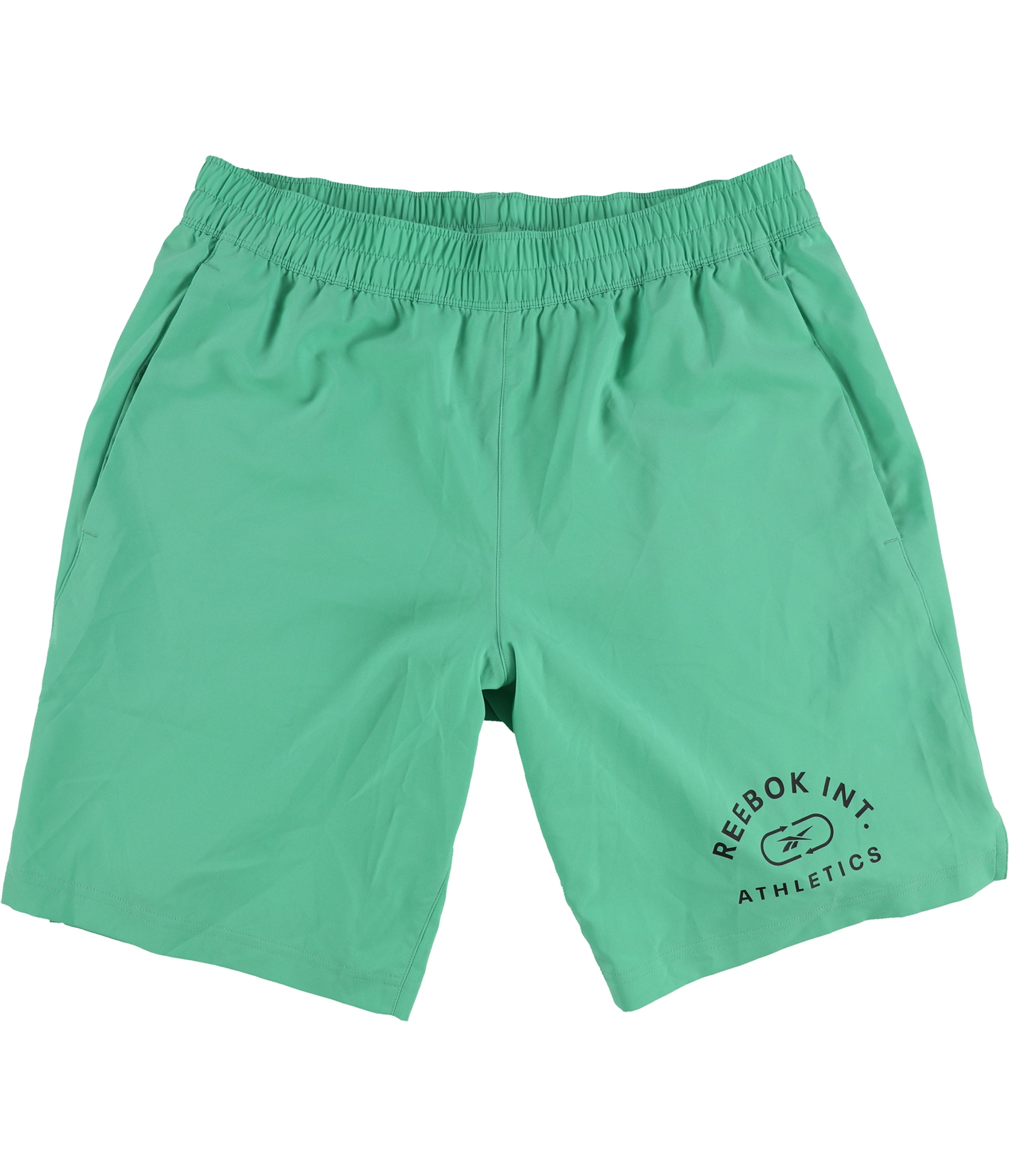 Мужские тканые спортивные шорты Reebok Mens Workout Ready зеленый Средний размер 3290₽