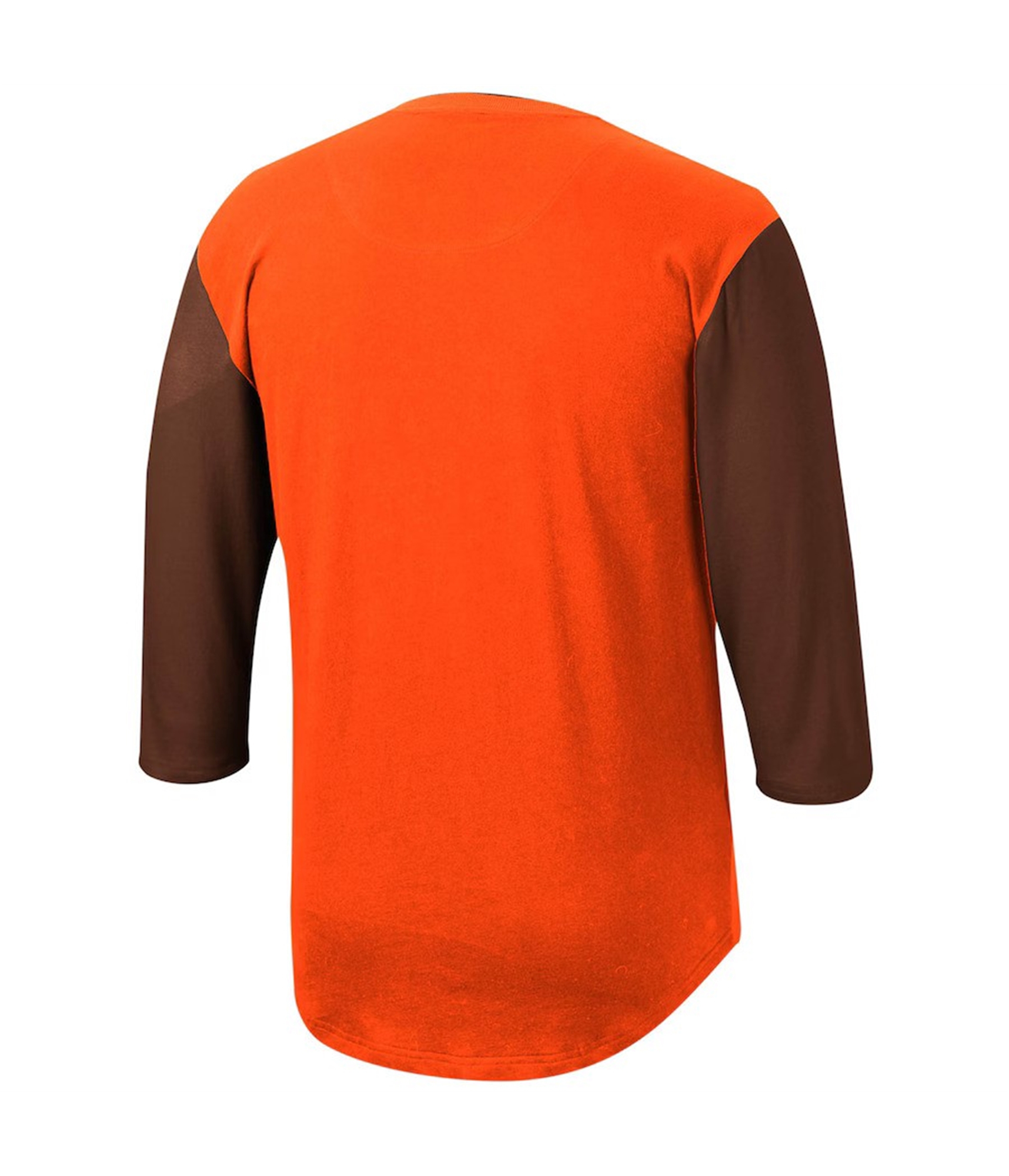 Mitchell & Ness Mens Throwback Cleveland Browns Graphic T-Shirt, Orange, Small - Picture 2 of 3