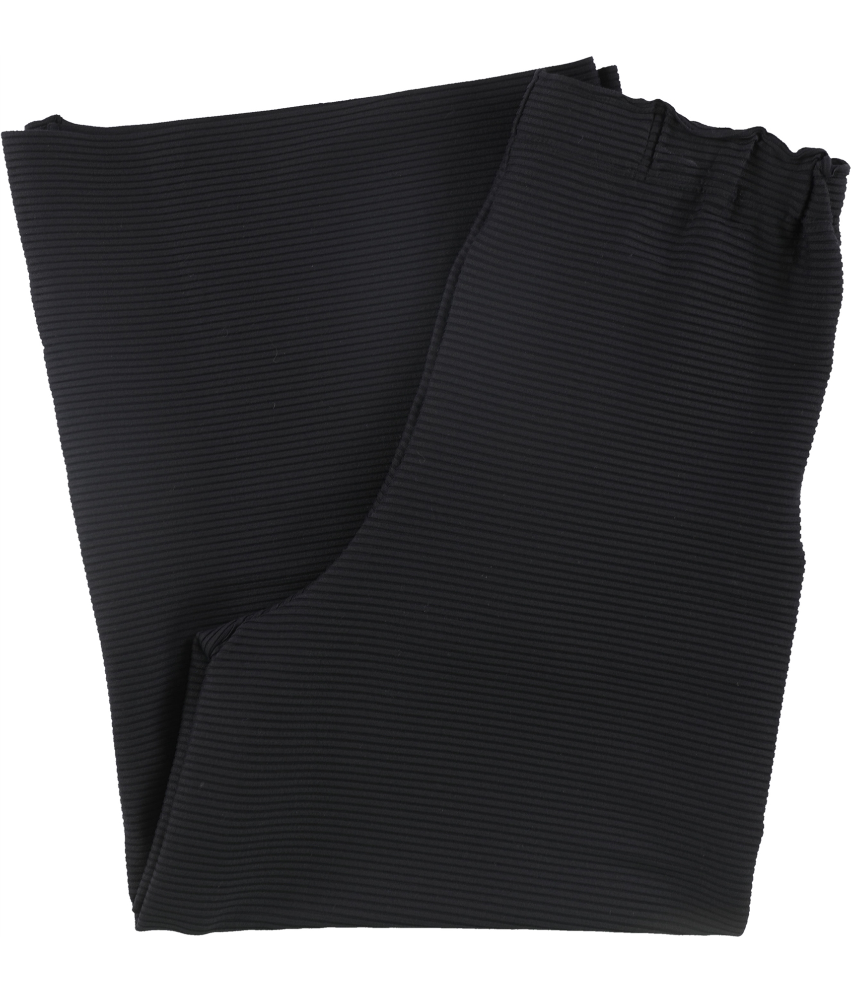 Issey Miyake Womens Ripple Casual Wide Leg Pants, Black, Juniors, 1 - Bild 2 von 2