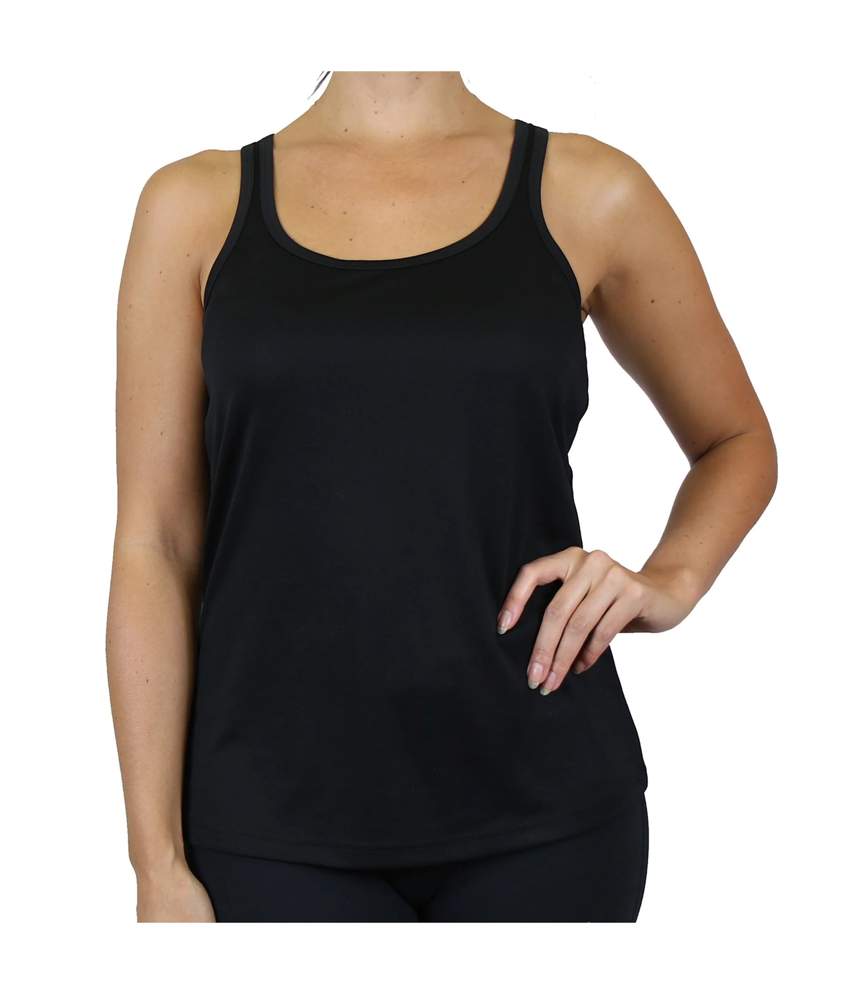 Мужская однотонная майка Harvic черная Маленький размер 2890₽