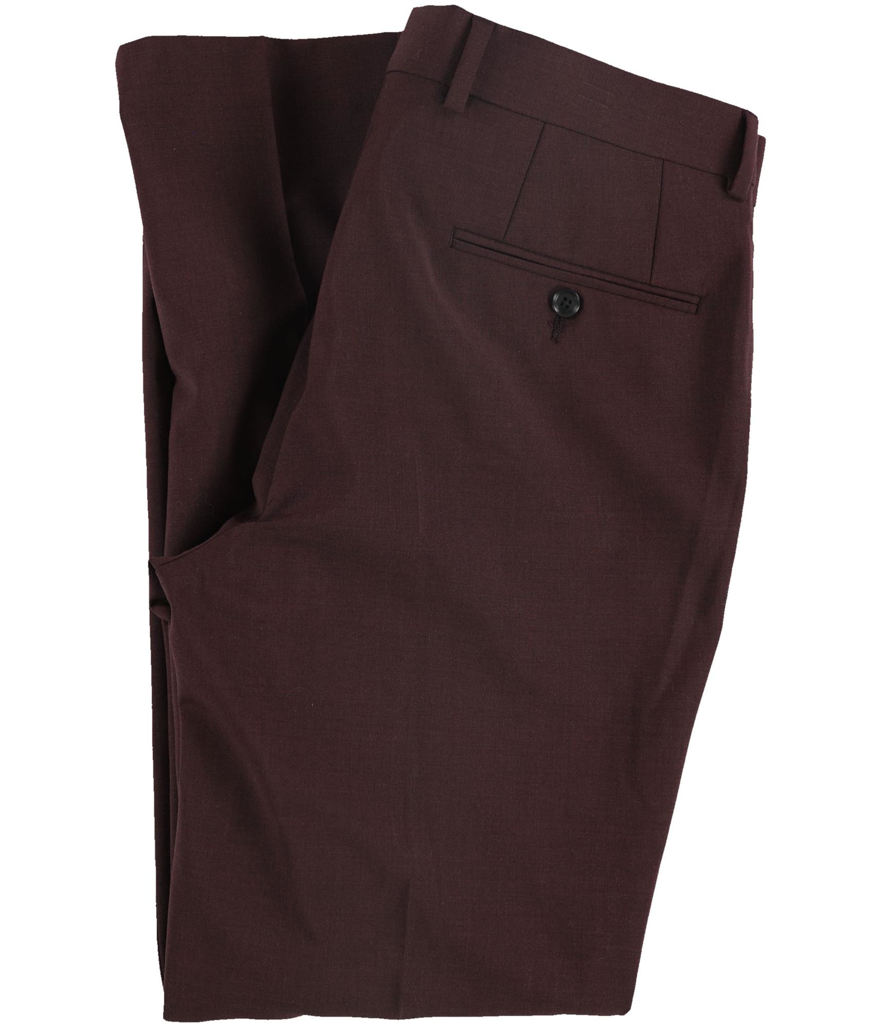 bar III Мужские однотонные приталенные брюки-слаксы 11190₽