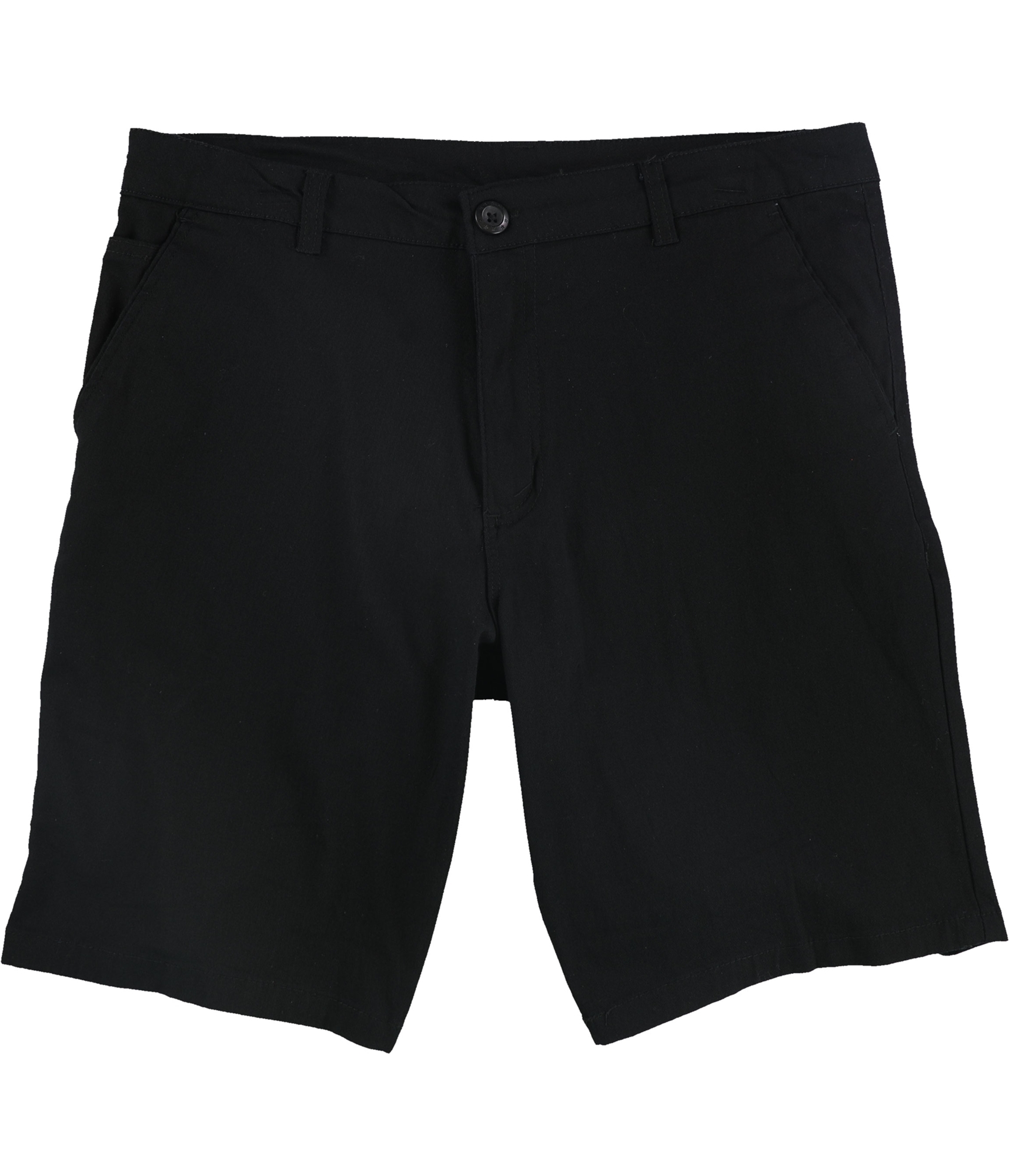 Повседневные шорты-чино из эластичной саржи Galaxy Mens на плоской подошве спереди черные 32 4490₽