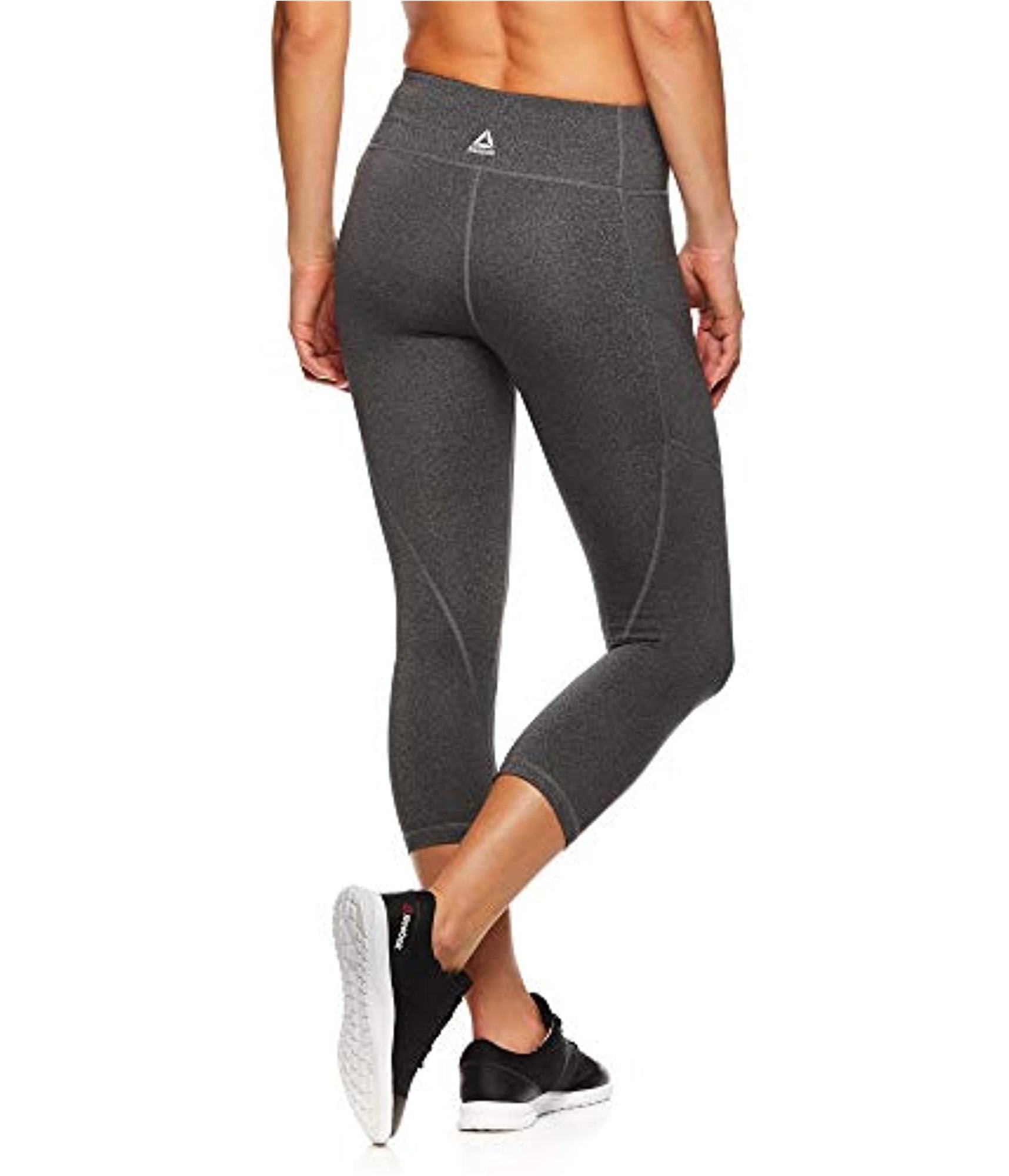 Reebok Womens achats Capri Seamed Compression Athletic Pants