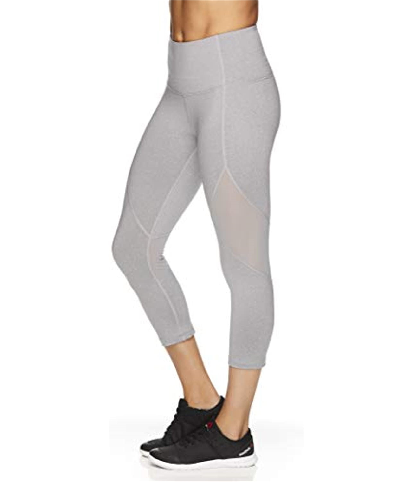 Pantaloni Sportivi Compressione Capri Alta Vita vente en gros Reebok Donna